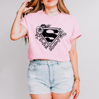 Super Mommy Mother Mother's Day Unisex Crewneck T-Shirt Sweatshirt Hoodie