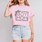 Boy Mom Mother Mother's Day Unisex Crewneck T-Shirt Sweatshirt Hoodie