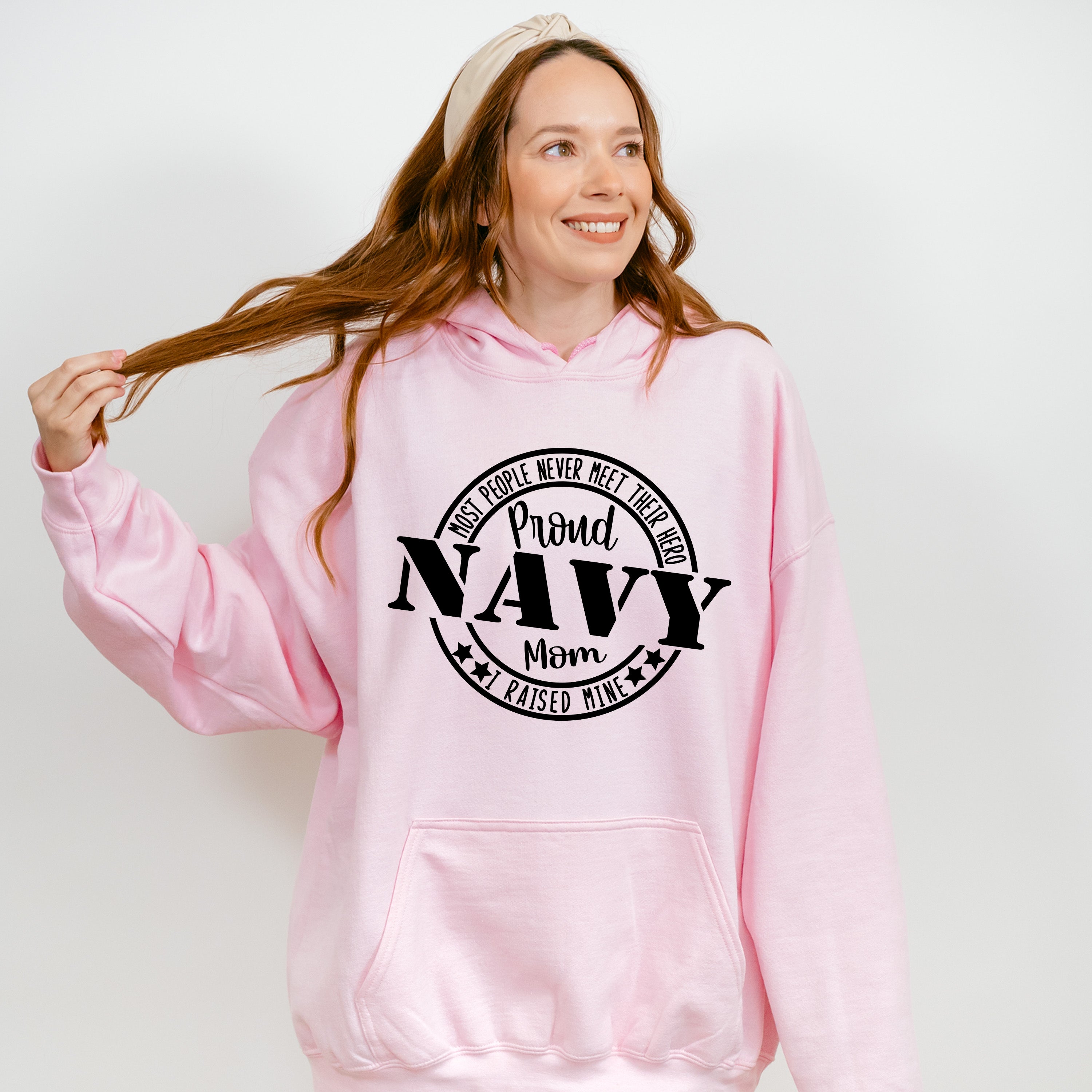 Proud Navy Mom Mother's Day Unisex Crewneck T-Shirt Sweatshirt Hoodie