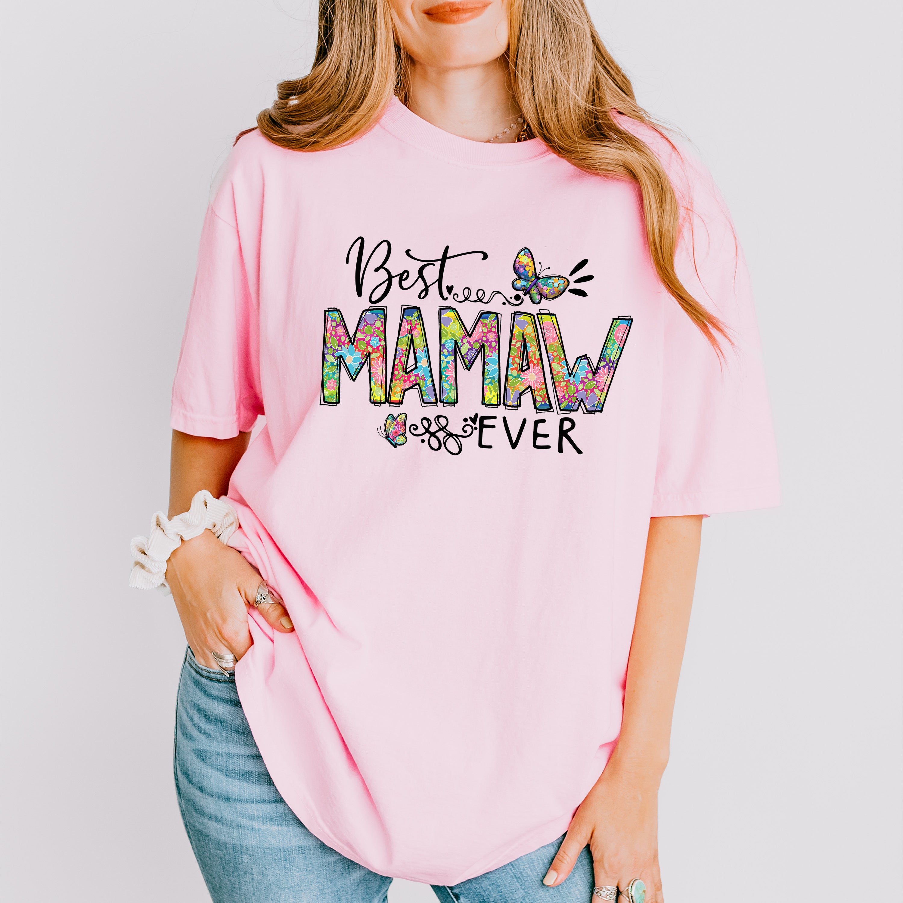 Best Mamaw Ever Mother's Day Unisex Crewneck T-Shirt Sweatshirt Hoodie