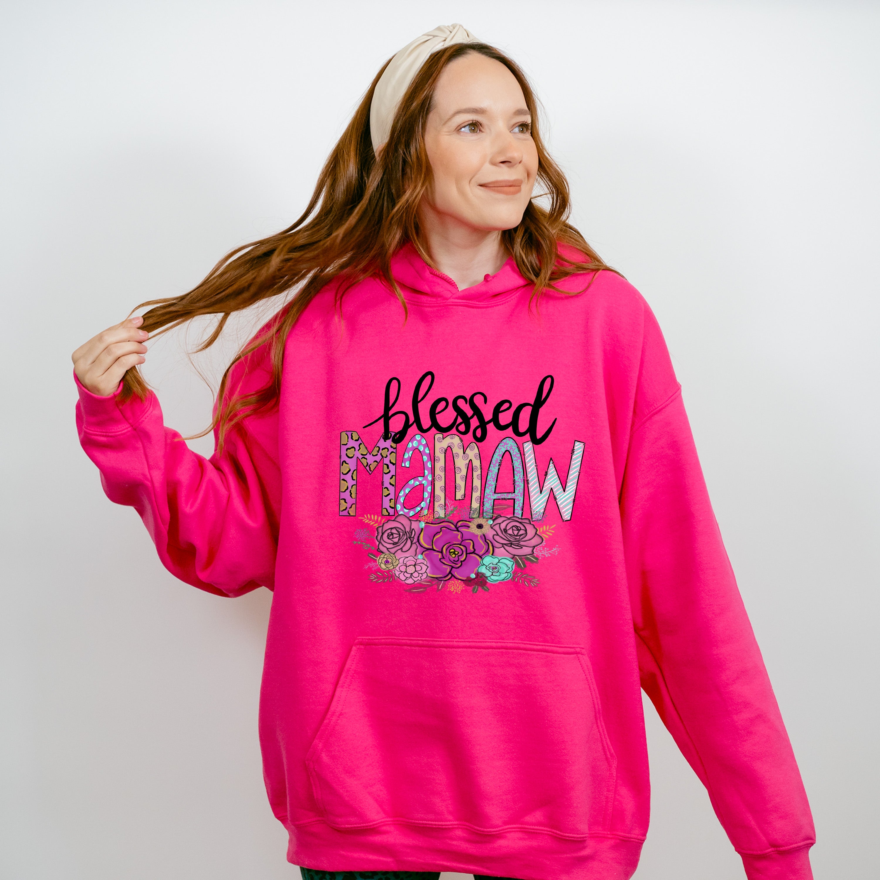 Blessed Mamaw Mother's Day Unisex Crewneck T-Shirt Sweatshirt Hoodie