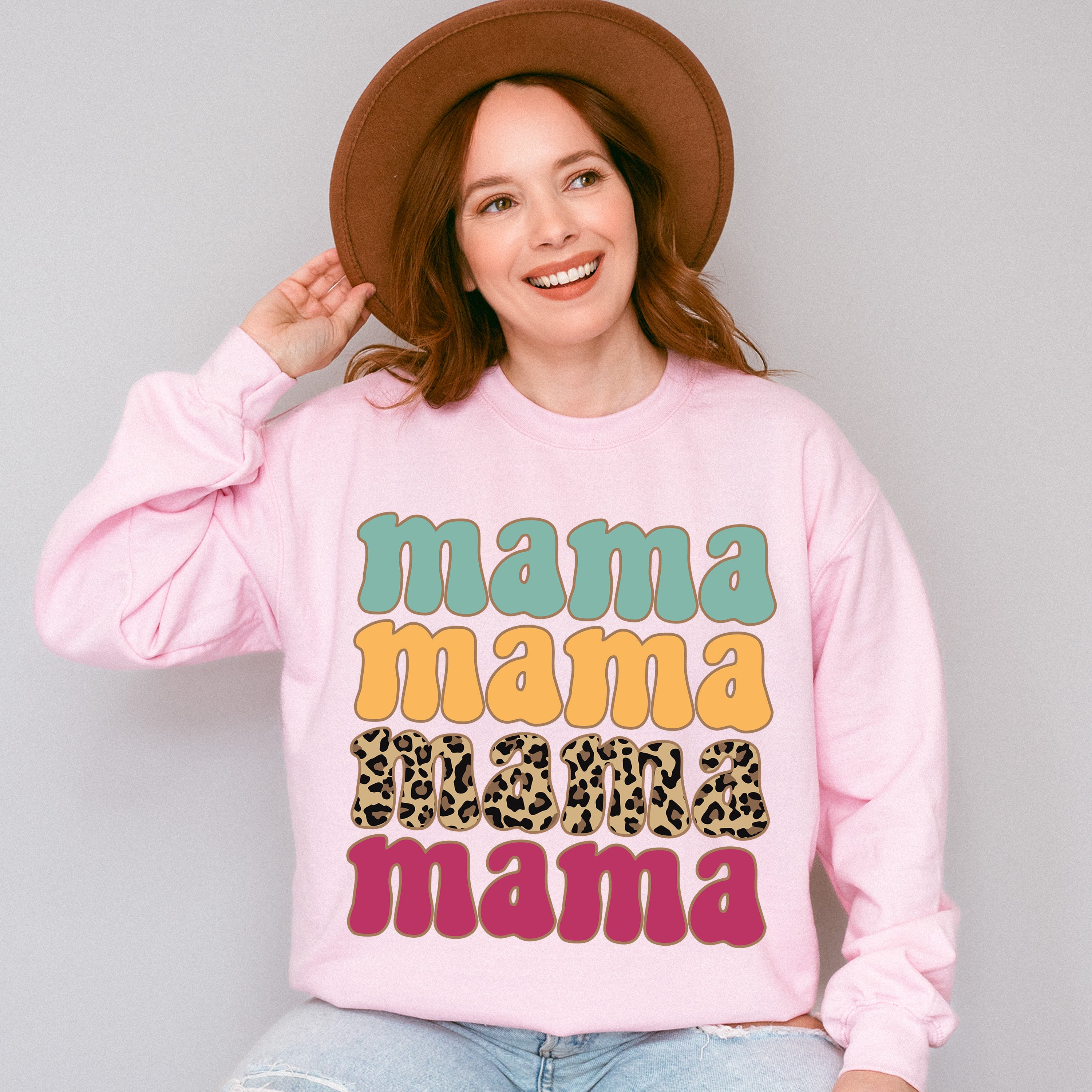 Mama Mama Mother's Day Unisex Crewneck T-Shirt Sweatshirt Hoodie