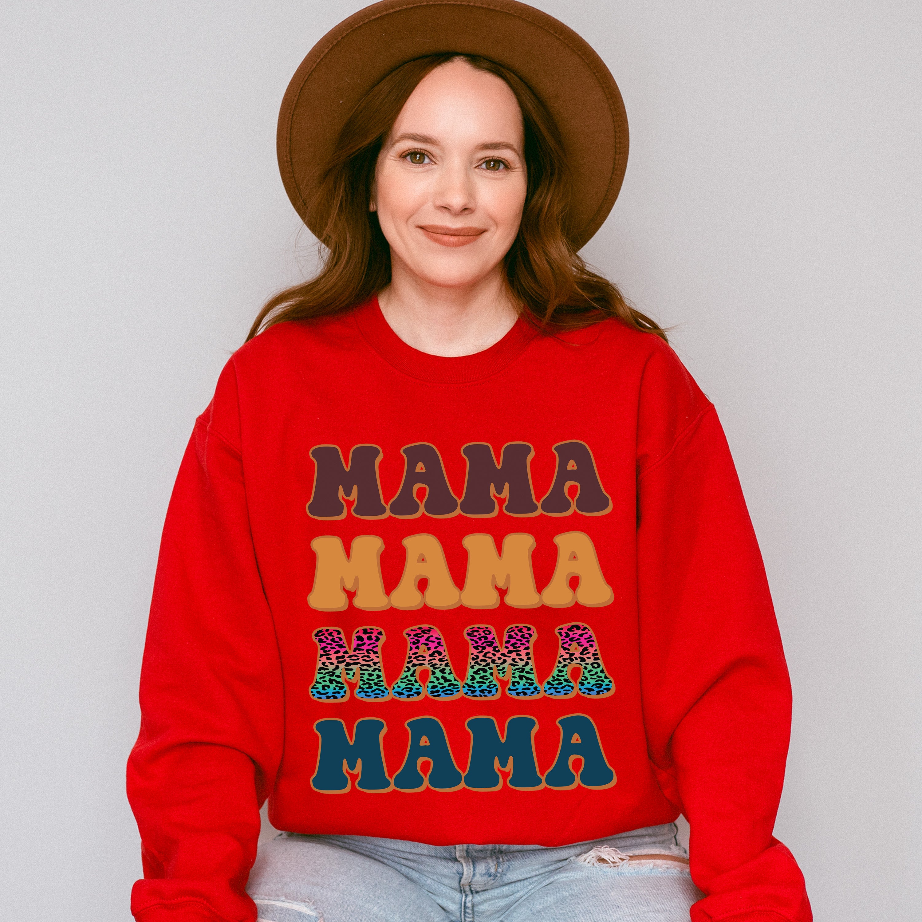 Mama Mama Mama Mother's Day Unisex Crewneck T-Shirt Sweatshirt Hoodie