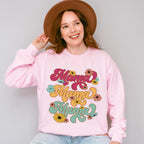 Mama Mama Flowers Mother's Day Unisex Crewneck T-Shirt Sweatshirt Hoodie