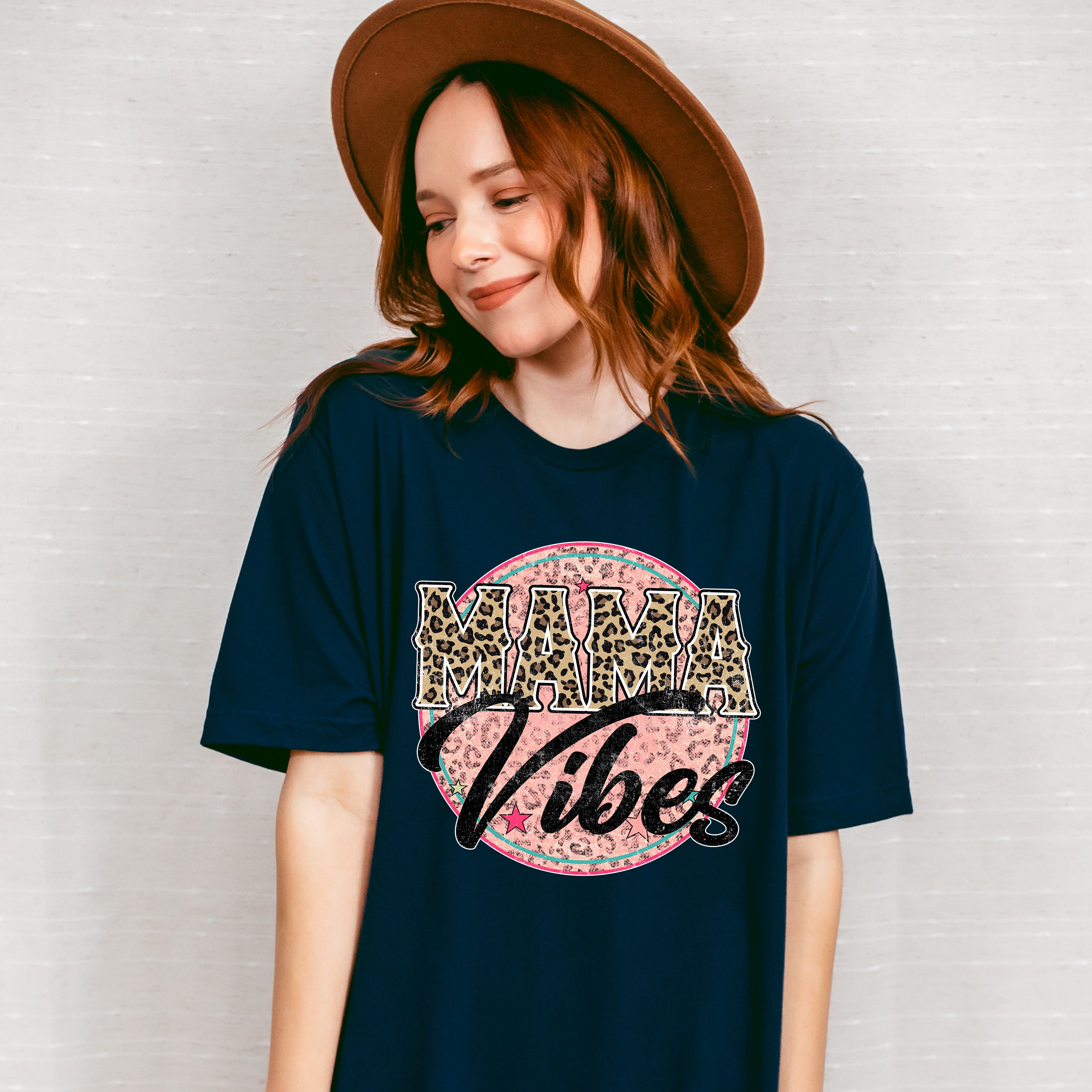Mama Vibes Mother's Day Unisex Crewneck T-Shirt Sweatshirt Hoodie