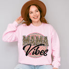 Mama Vibes Mother's Day Unisex Crewneck T-Shirt Sweatshirt Hoodie