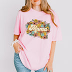 Mama Flowers Mother's Day Unisex Crewneck T-Shirt Sweatshirt Hoodie
