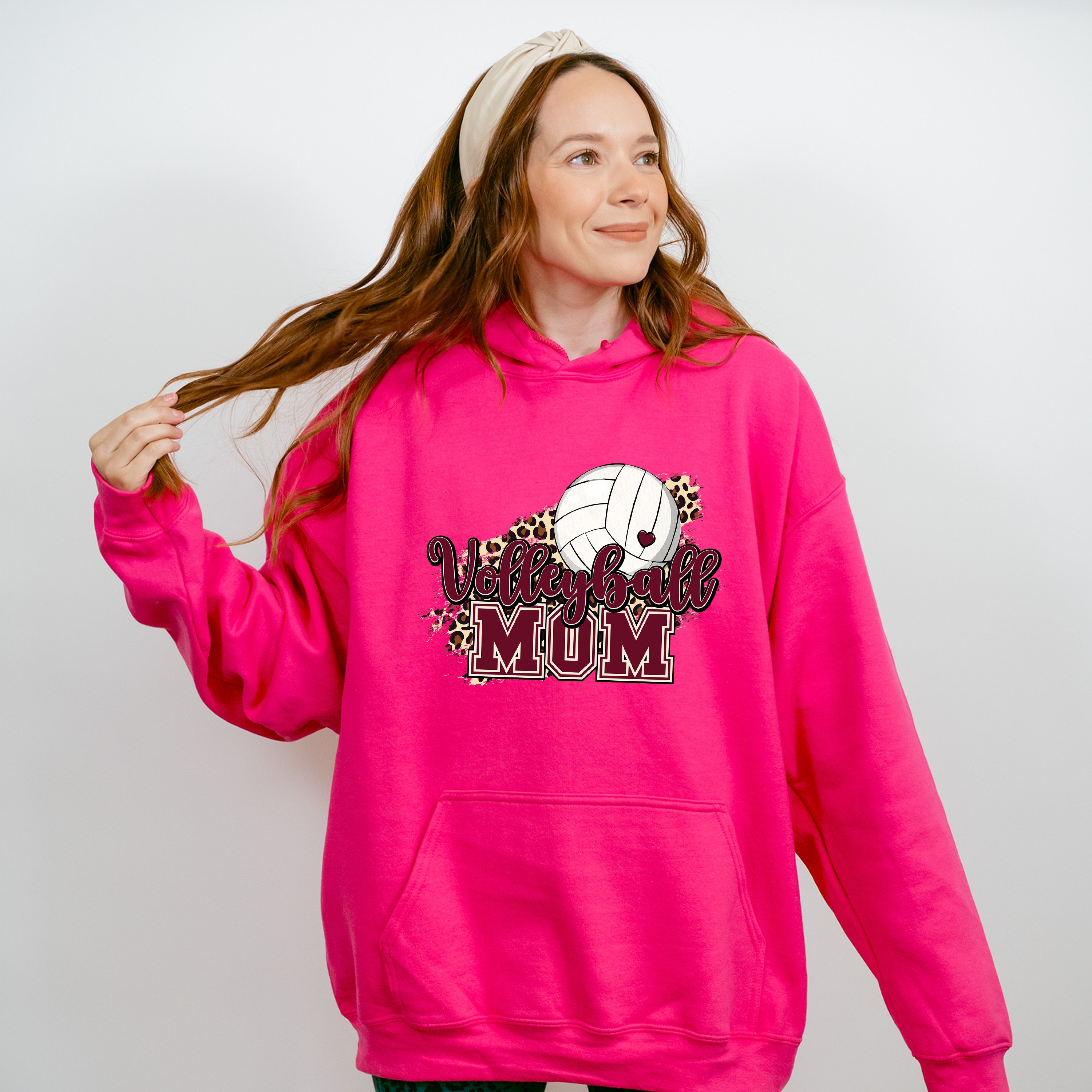 Volleyball Mom Mother's Day Unisex Crewneck T-Shirt Sweatshirt Hoodie