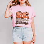 Mama Mama Butterfly Football Mother's Day Unisex Crewneck T-Shirt Sweatshirt Hoodie