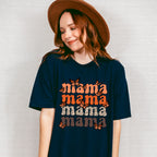 Mama Mama Butterfly Football Mother's Day Unisex Crewneck T-Shirt Sweatshirt Hoodie