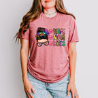 Wife Mom Boss Mother's Day Unisex Crewneck T-Shirt Sweatshirt Hoodie