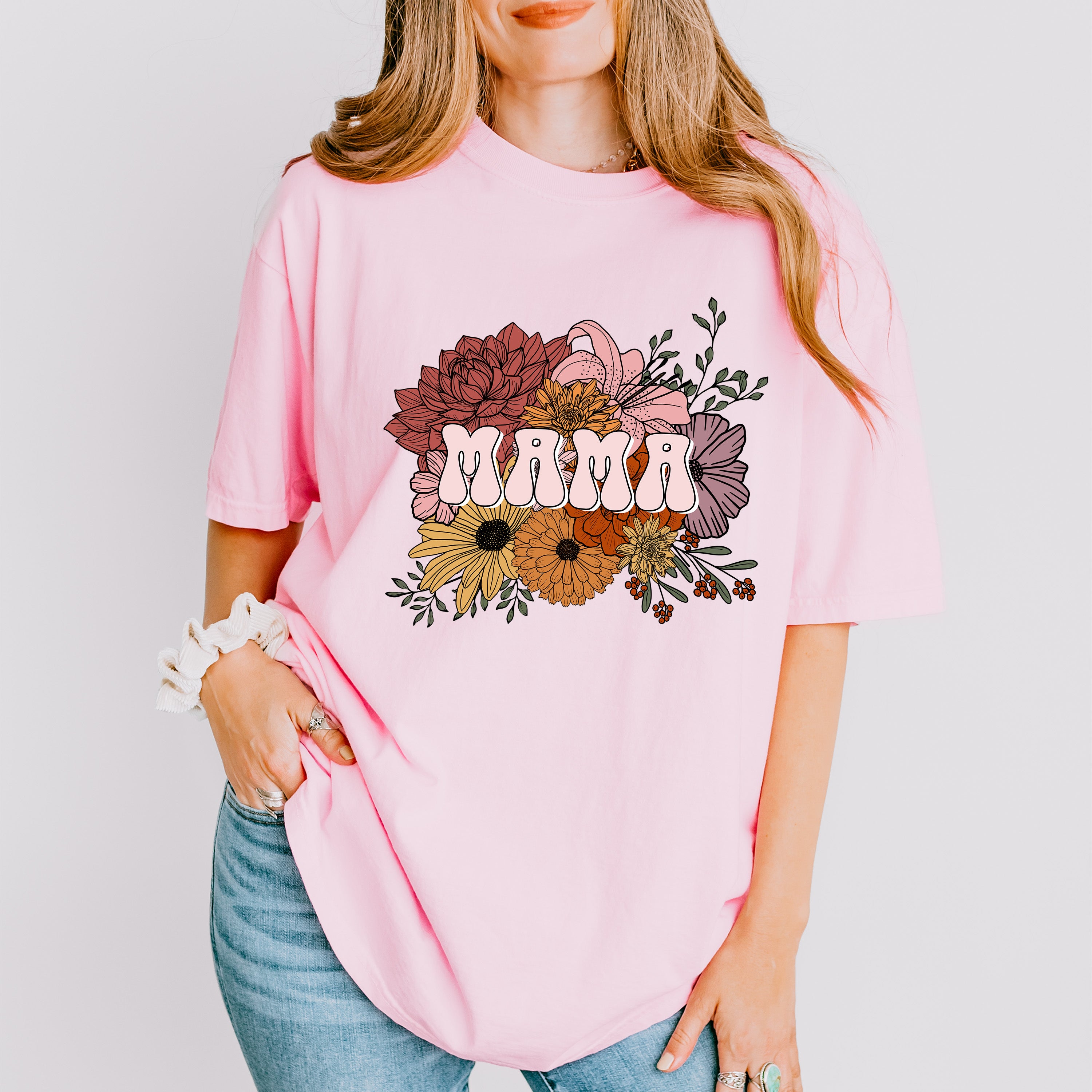 Mama Mother's Day Unisex Crewneck T-Shirt Sweatshirt Hoodie