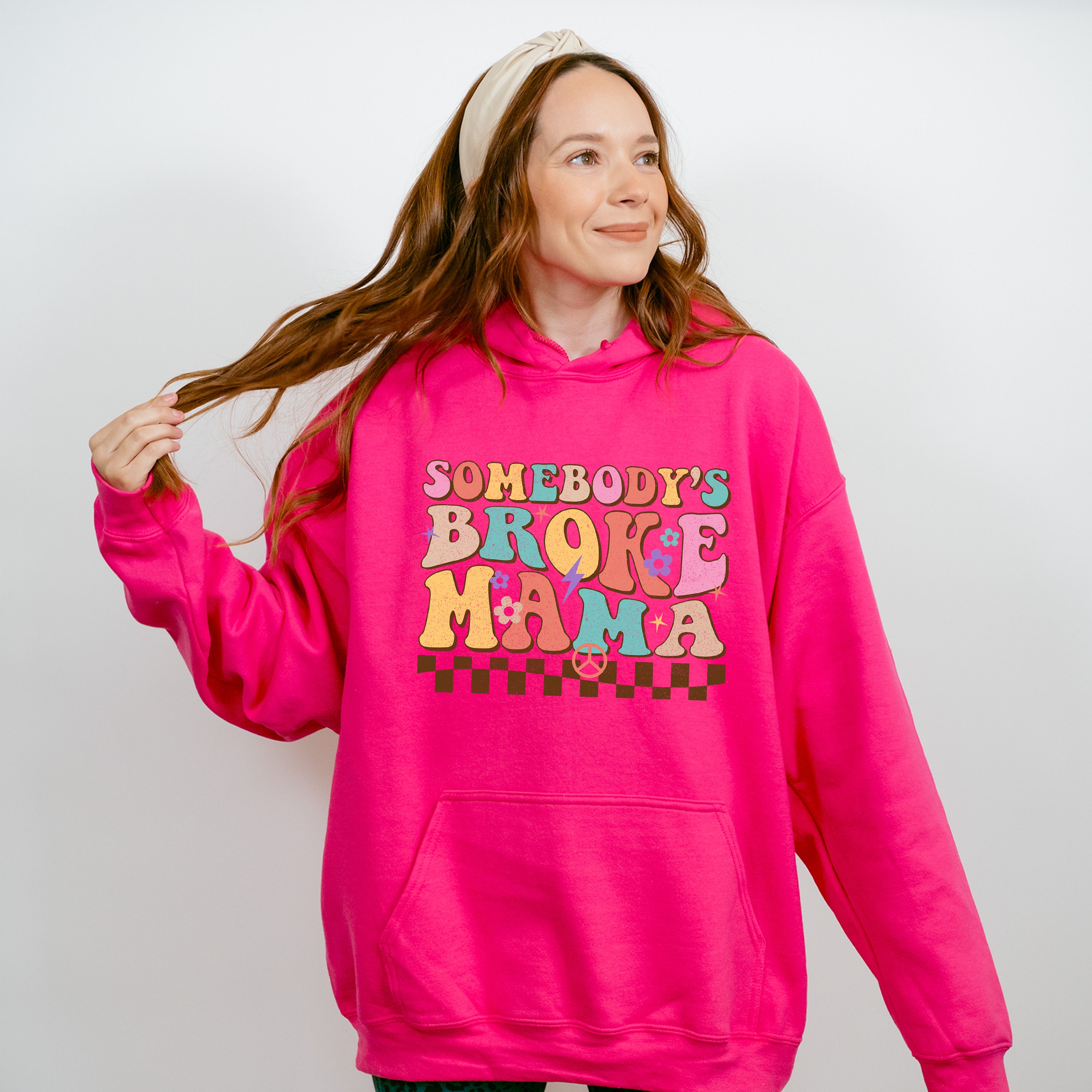 Somebody's Broke Mama Mother's Day Unisex Crewneck T-Shirt Sweatshirt Hoodie