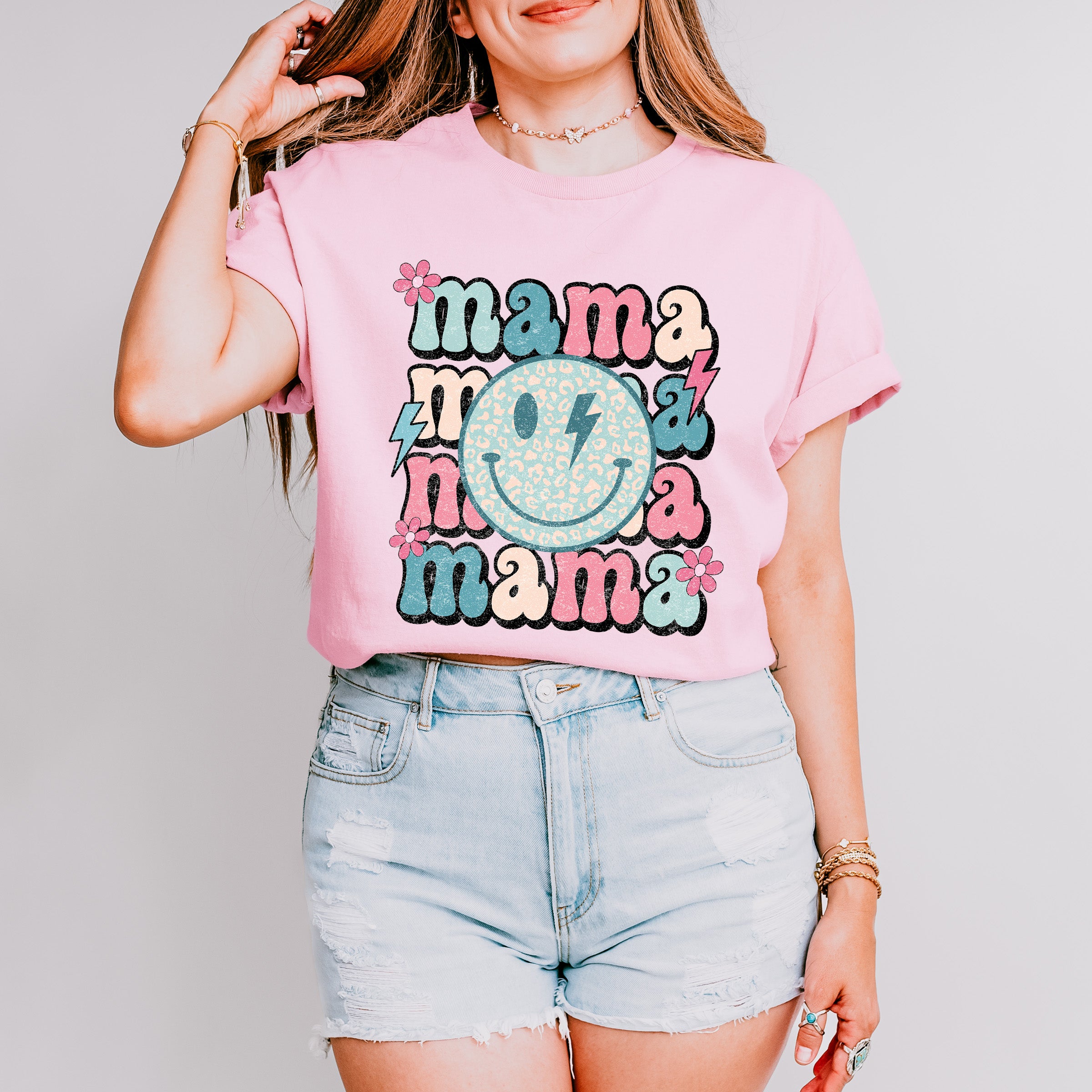 Mama Mama Mama Mother's Day Unisex Crewneck T-Shirt Sweatshirt Hoodie