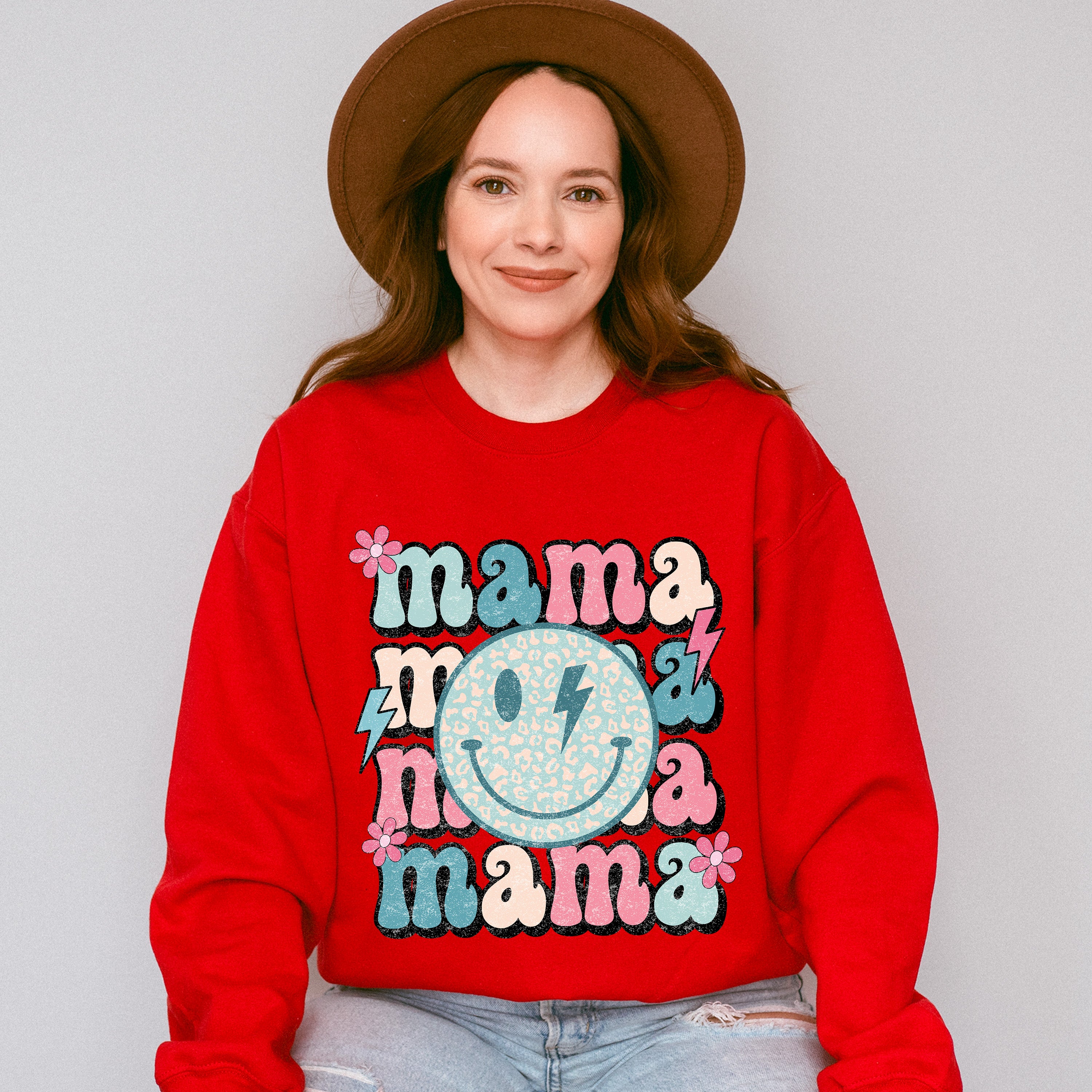Mama Mama Mama Mother's Day Unisex Crewneck T-Shirt Sweatshirt Hoodie