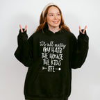 It's All Messy Mother's Day Unisex Crewneck T-Shirt Sweatshirt Hoodie