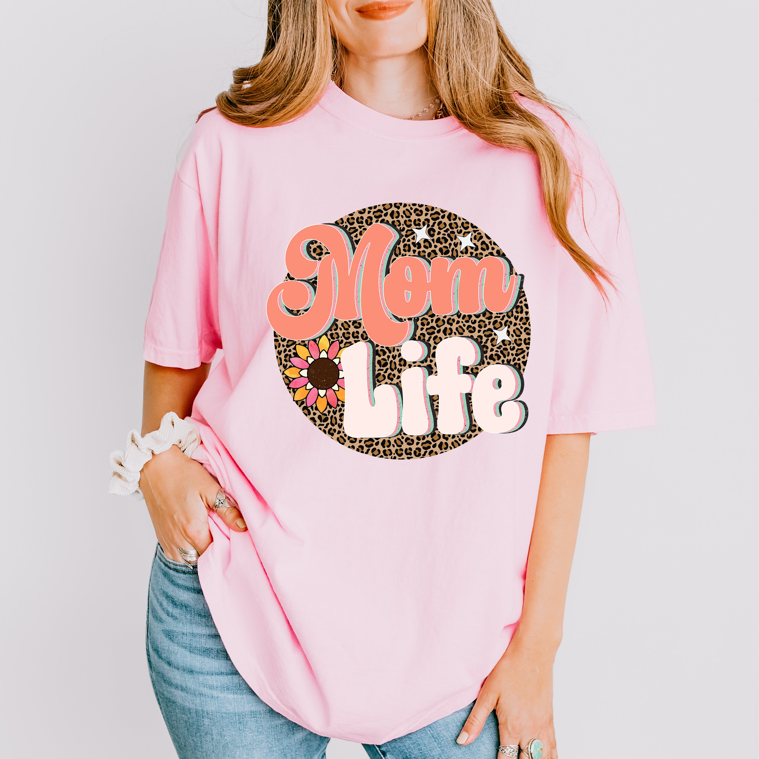 Mom Life Mother's Day Unisex Crewneck T-Shirt Sweatshirt Hoodie