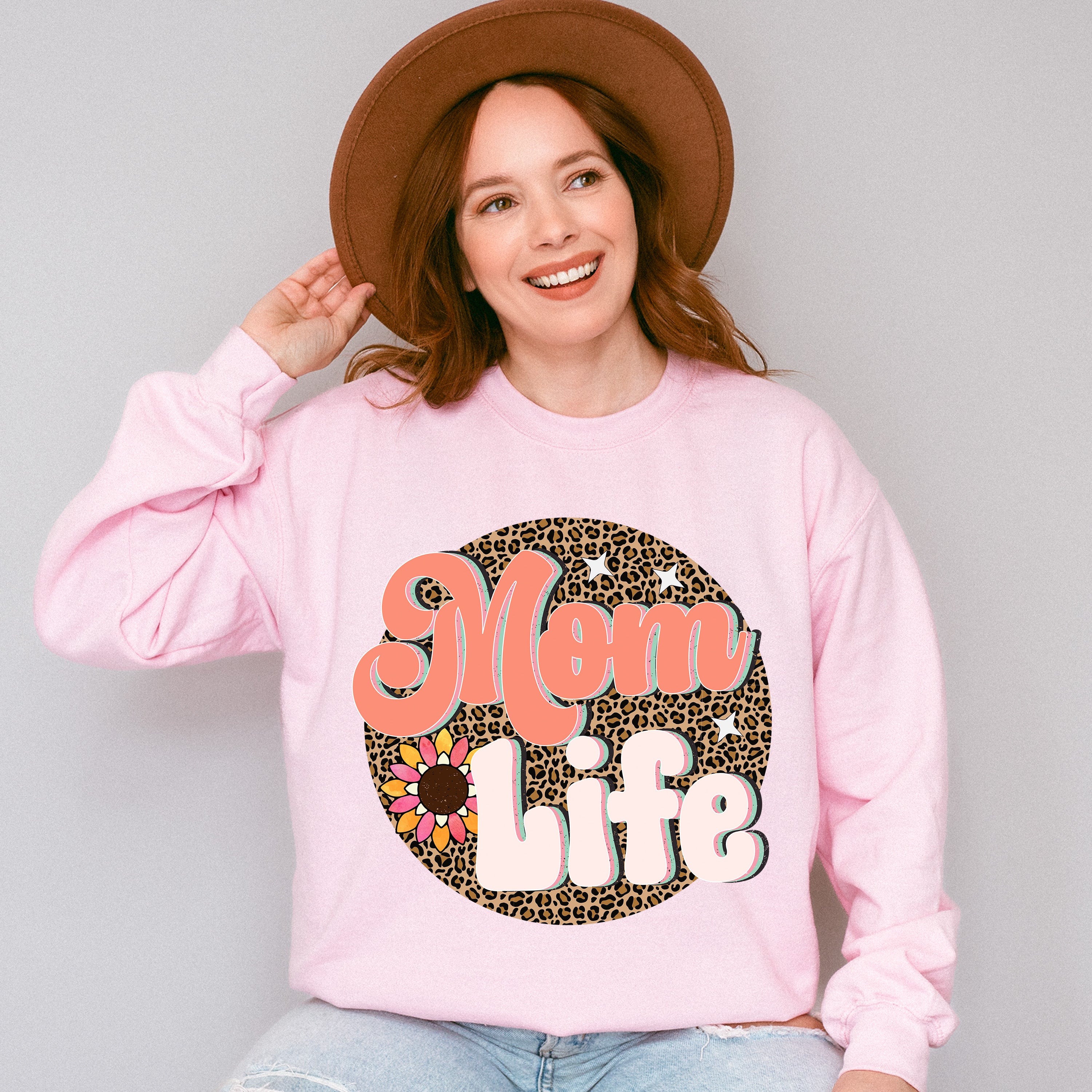 Mom Life Mother's Day Unisex Crewneck T-Shirt Sweatshirt Hoodie