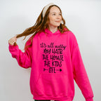 It's All Messy Mother's Day Unisex Crewneck T-Shirt Sweatshirt Hoodie