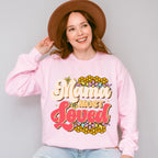 Mama Most Loved Mother's Day Unisex Crewneck T-Shirt Sweatshirt Hoodie