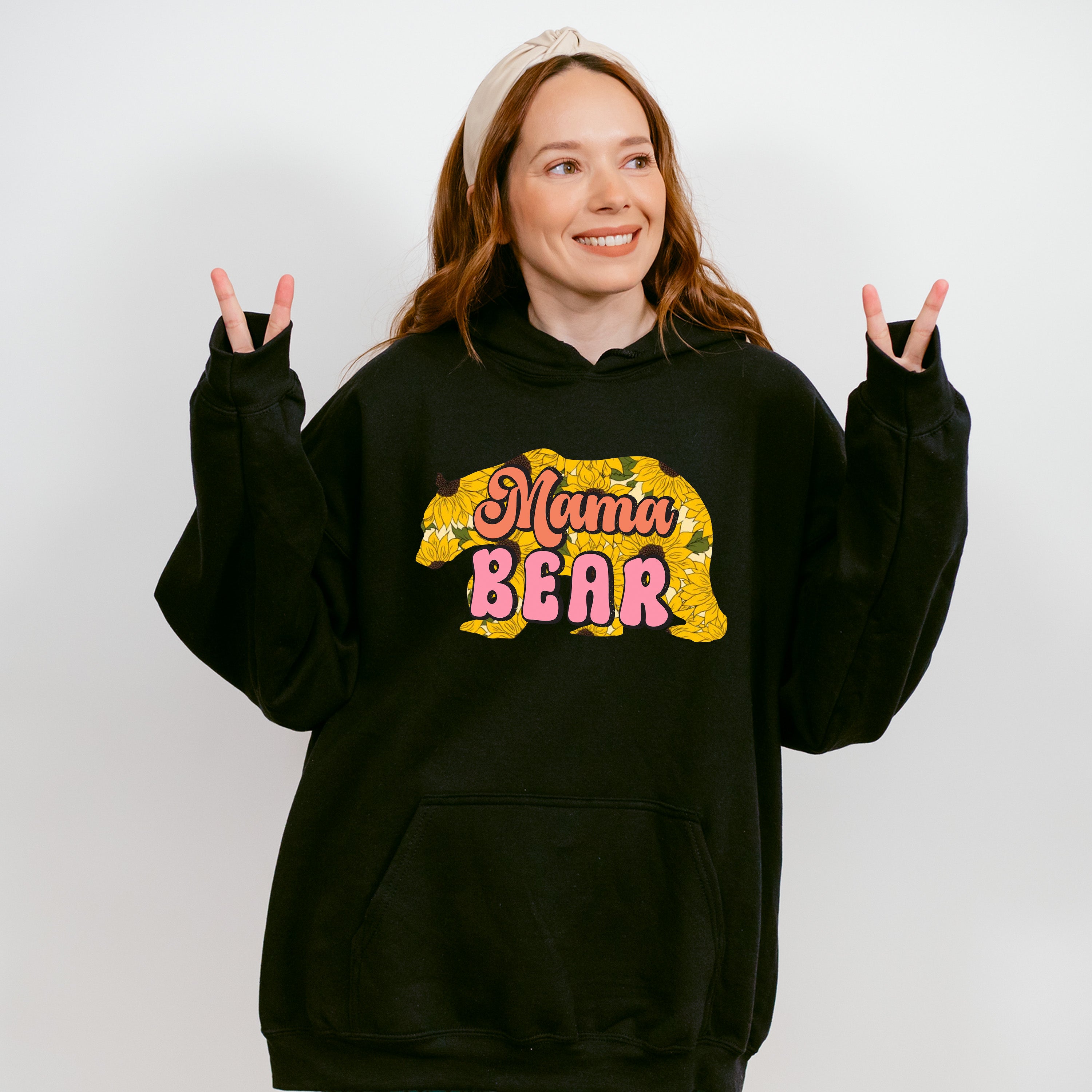 Mama Bear Mother's Day Unisex Crewneck T-Shirt Sweatshirt Hoodie