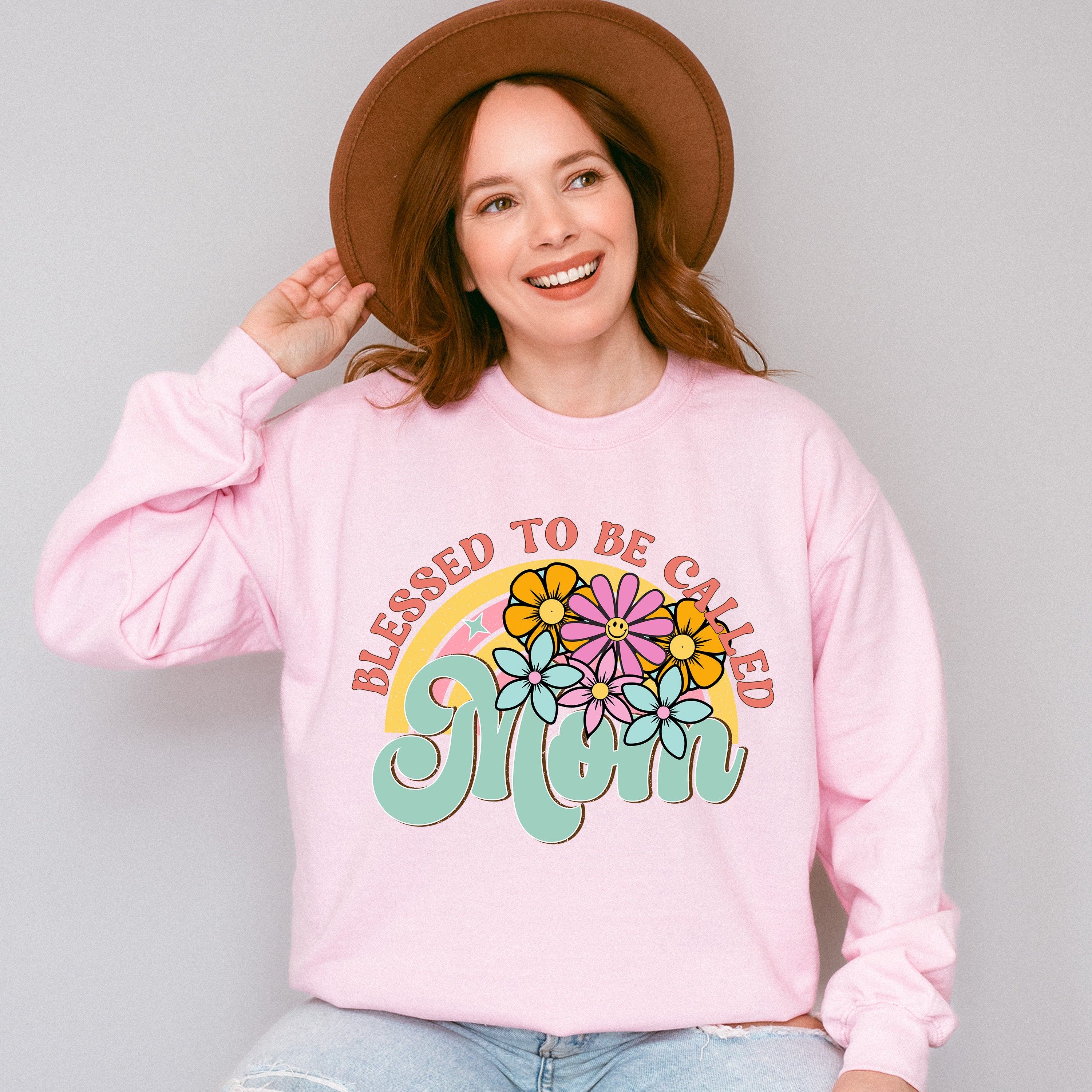 Bless To Be Called Mother's Day Unisex Crewneck T-Shirt Sweatshirt Hoodie