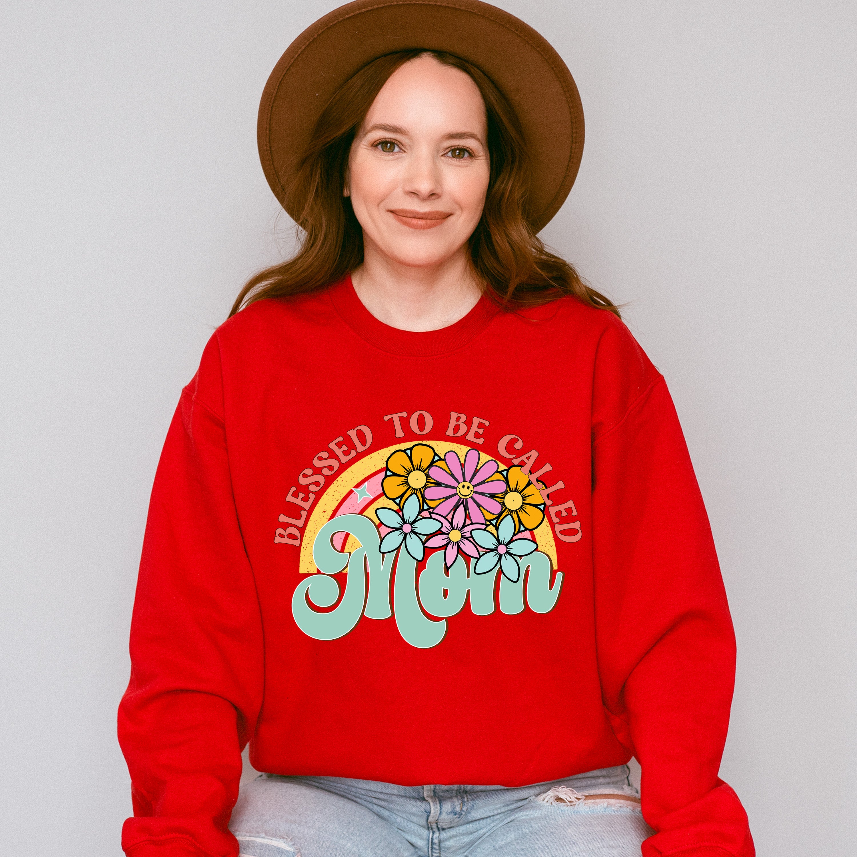 Bless To Be Called Mother's Day Unisex Crewneck T-Shirt Sweatshirt Hoodie
