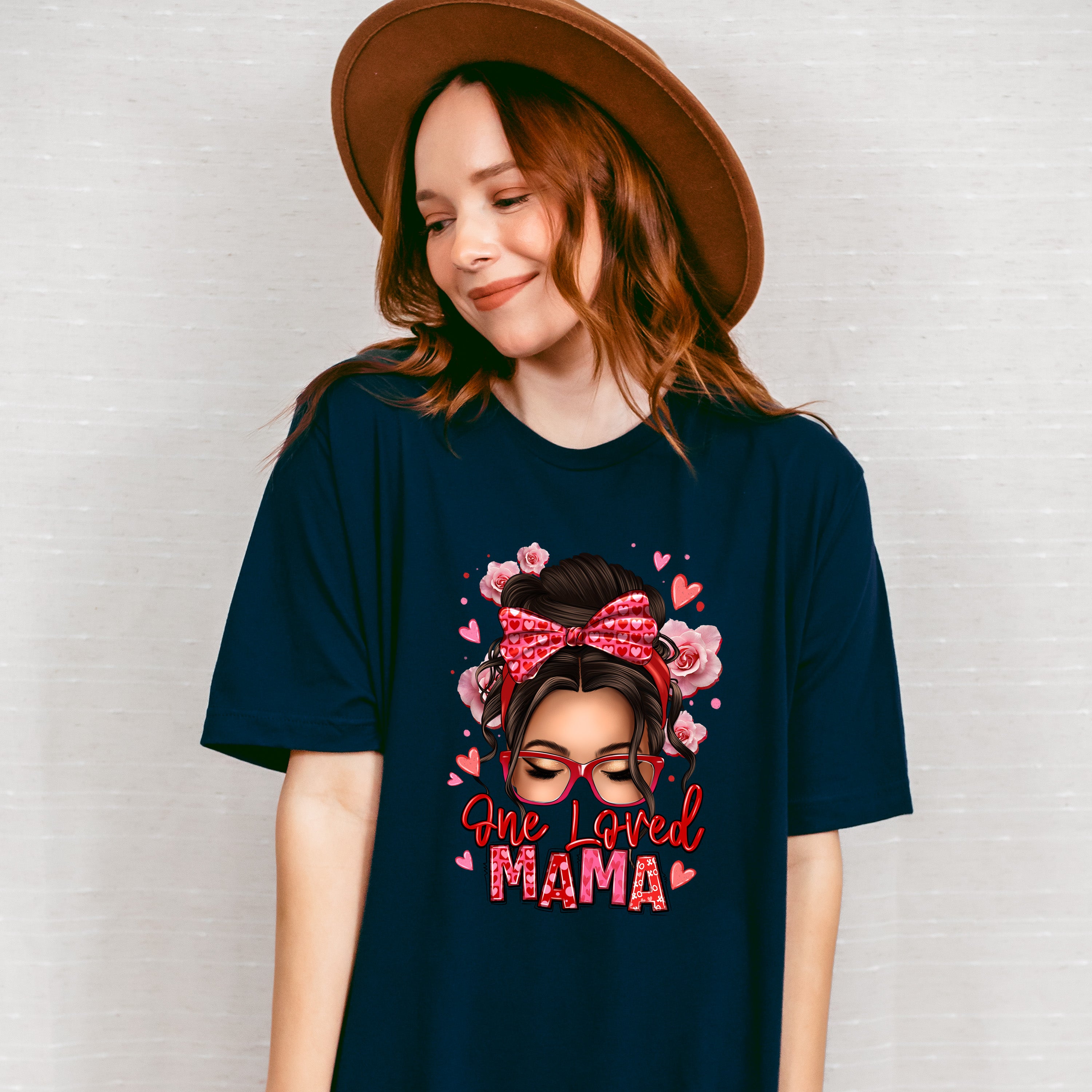 One Loved Mama Mother's Day Unisex Crewneck T-Shirt Sweatshirt Hoodie