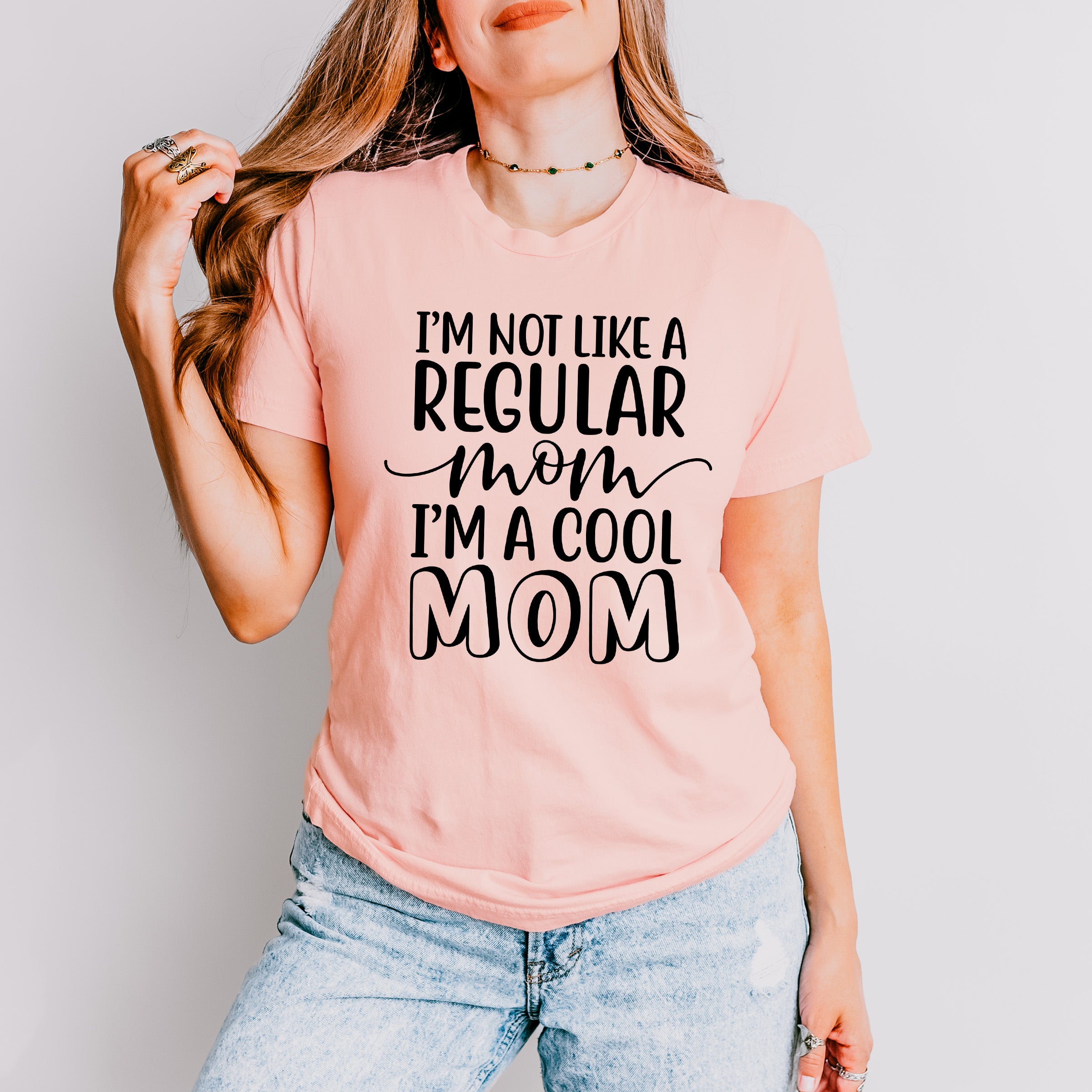 I'm A Cool Mom Mother's Day Unisex Crewneck T-Shirt Sweatshirt Hoodie