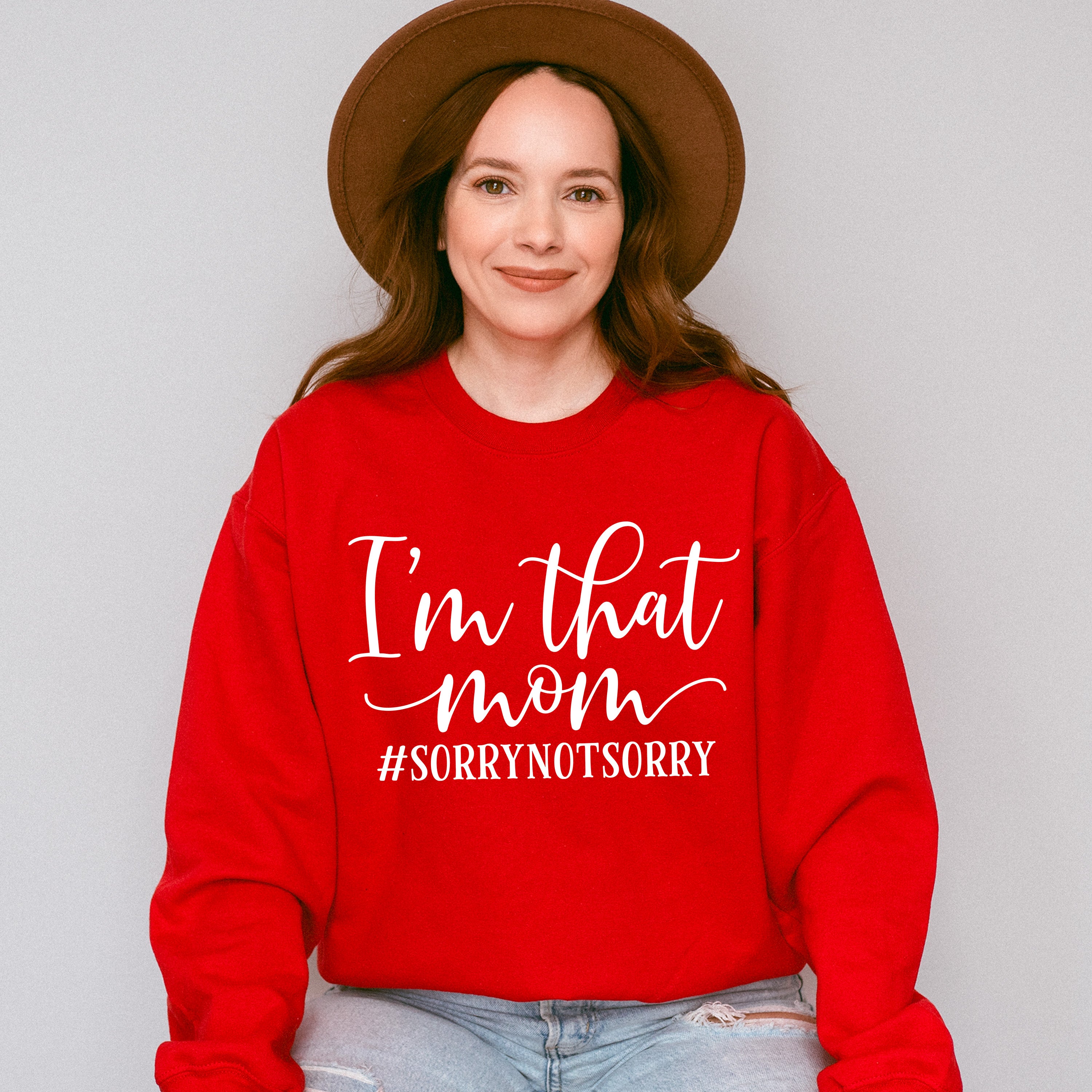 I&#39;m Not That Mom Mother&#39;s Day Unisex Crewneck T-Shirt Sweatshirt Hoodie