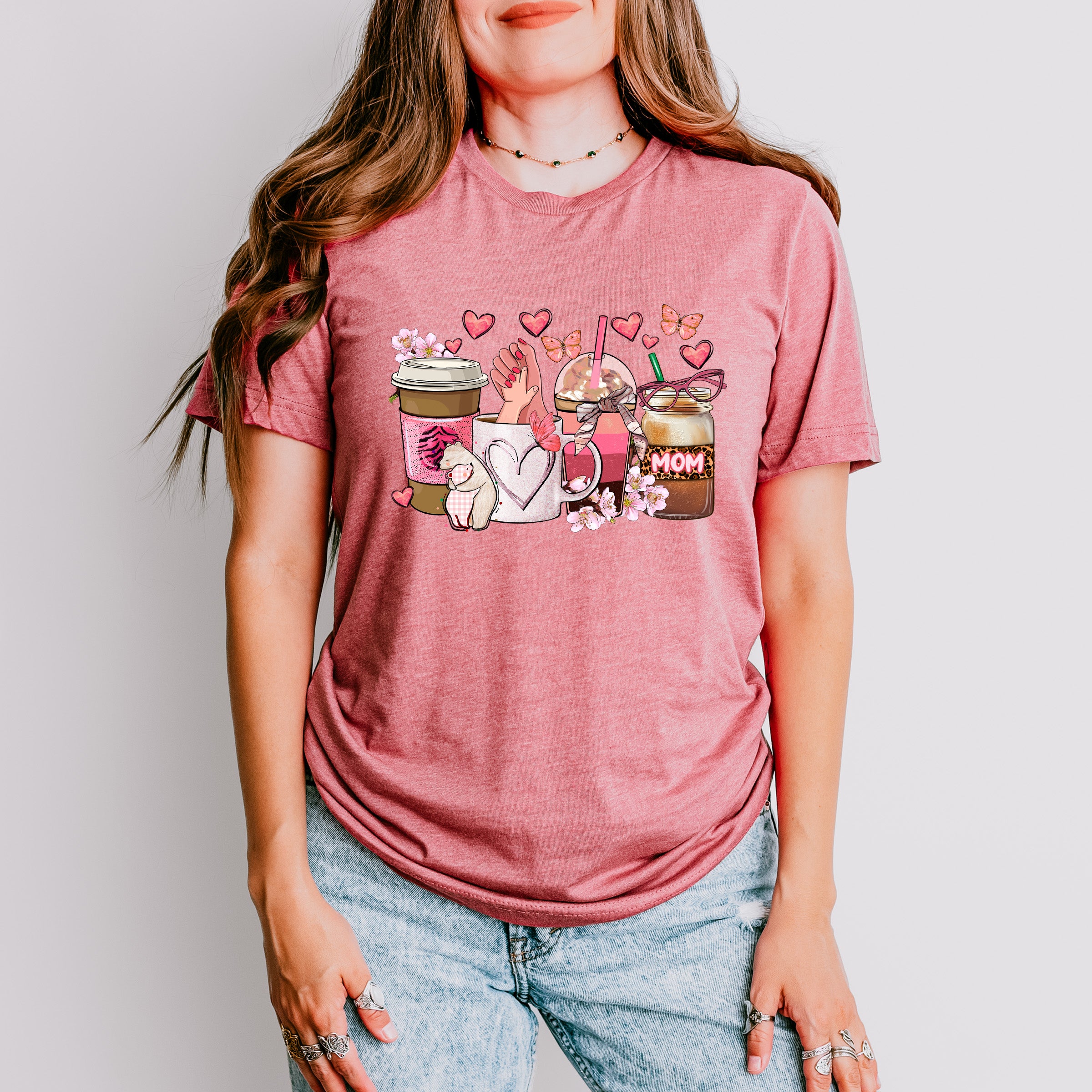 Best Mom Ever Cups Mother's Day Unisex Crewneck T-Shirt Sweatshirt Hoodie