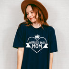 World's Best Mom Mother's Day Unisex Crewneck T-Shirt Sweatshirt Hoodie