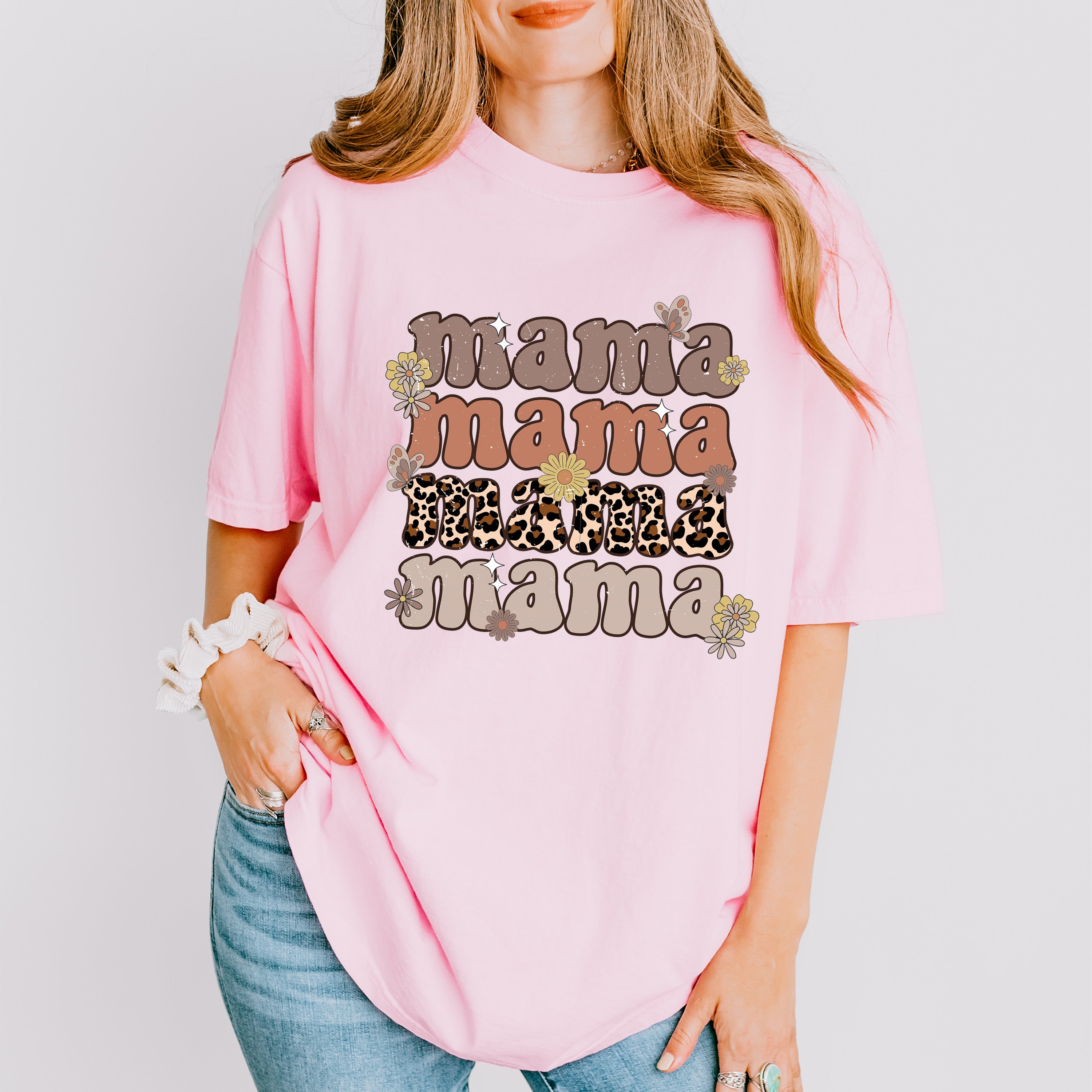 Mama Mama Mother's Day Unisex Crewneck T-Shirt Sweatshirt Hoodie