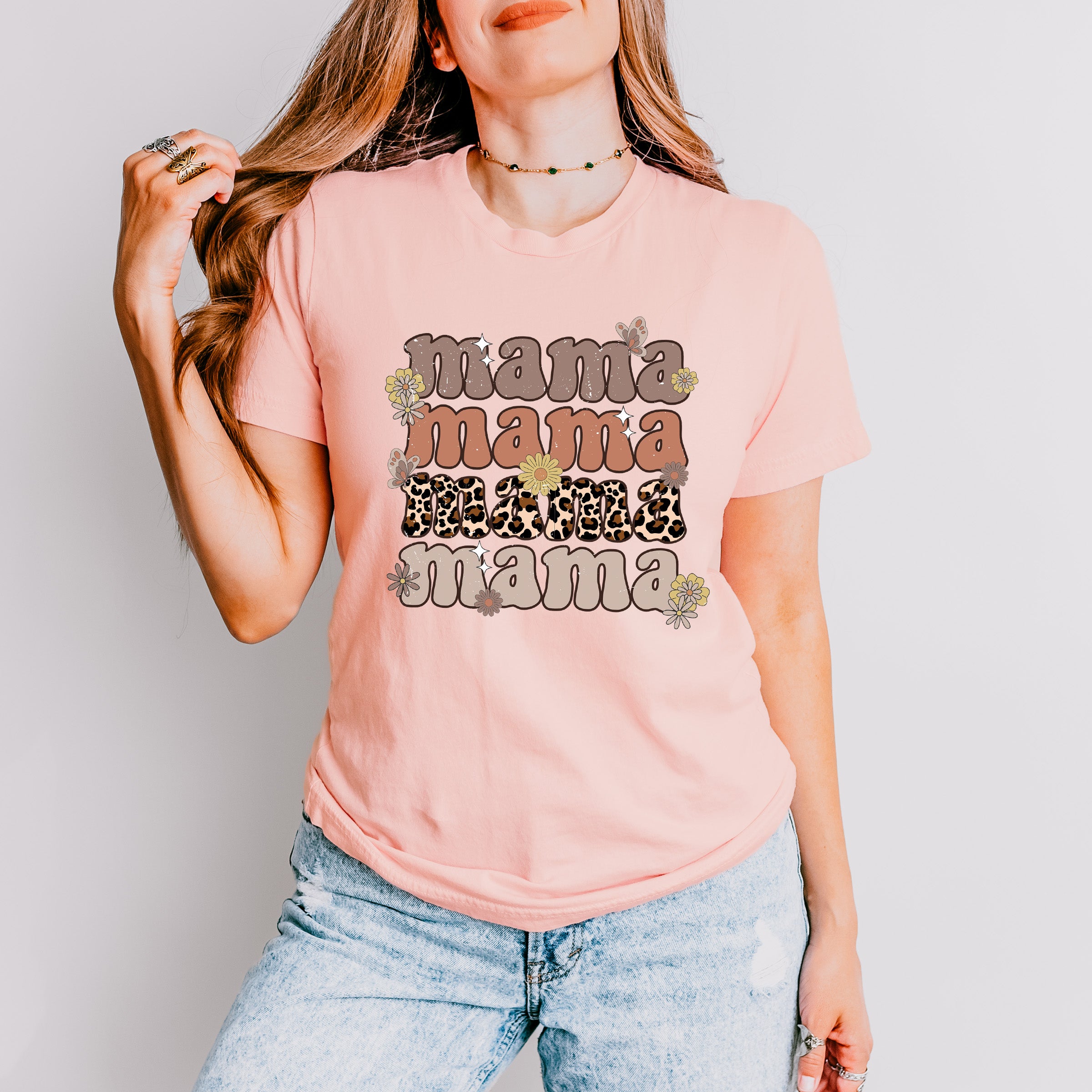 Mama Mama Mother's Day Unisex Crewneck T-Shirt Sweatshirt Hoodie