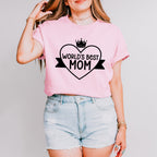 World's Best Mom Mother's Day Unisex Crewneck T-Shirt Sweatshirt Hoodie
