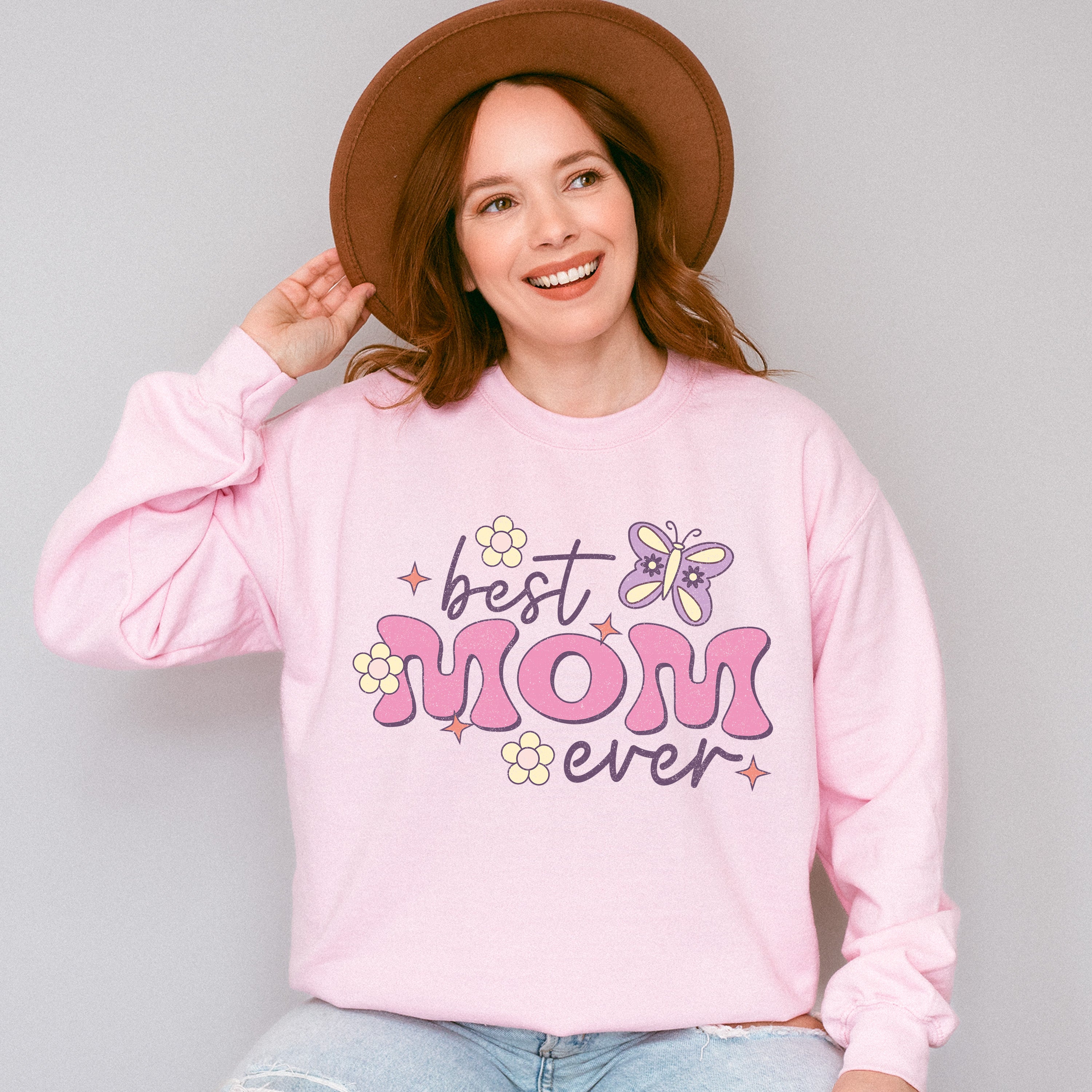 Best Mom Ever Mother's Day Unisex Crewneck T-Shirt Sweatshirt Hoodie