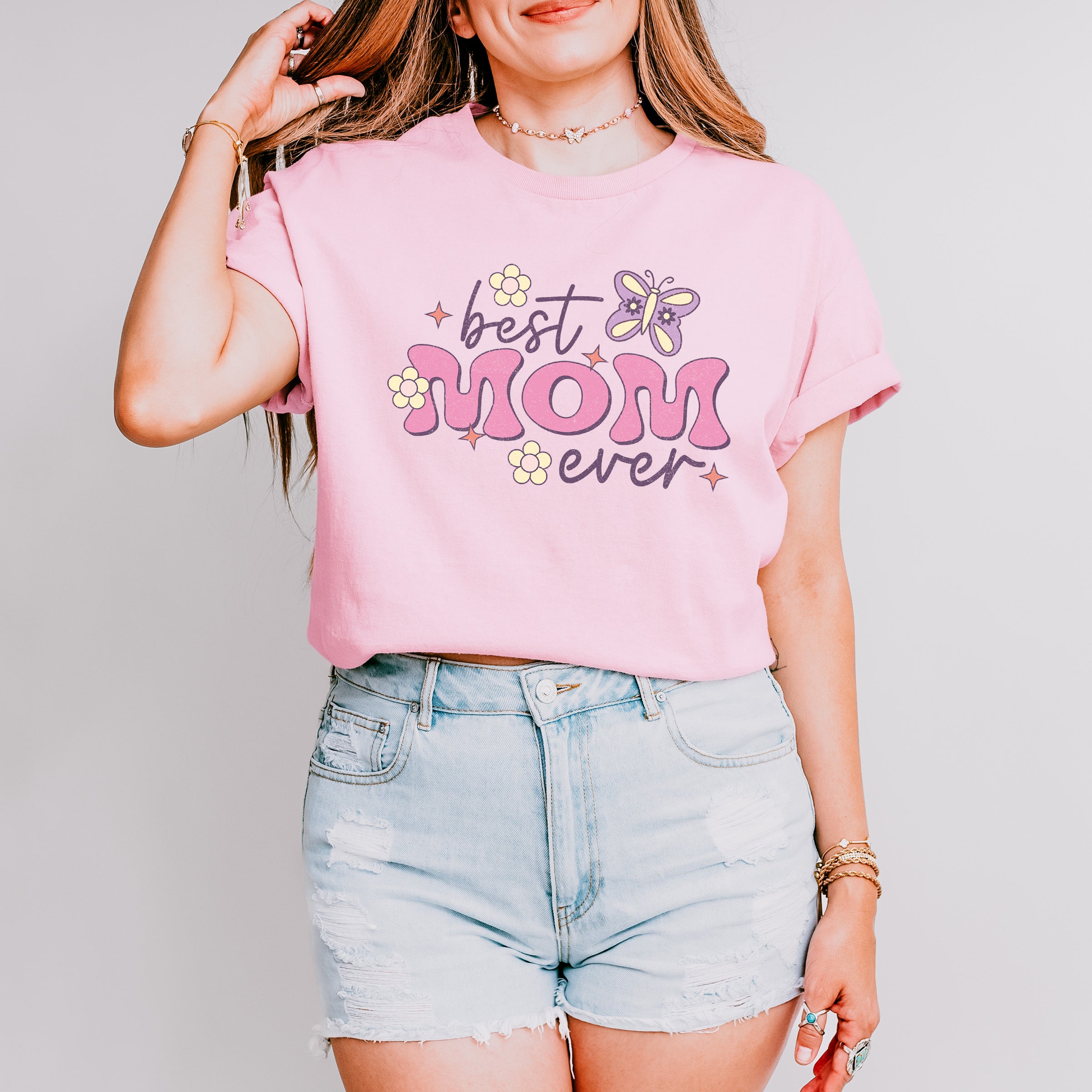 Best Mom Ever Mother's Day Unisex Crewneck T-Shirt Sweatshirt Hoodie