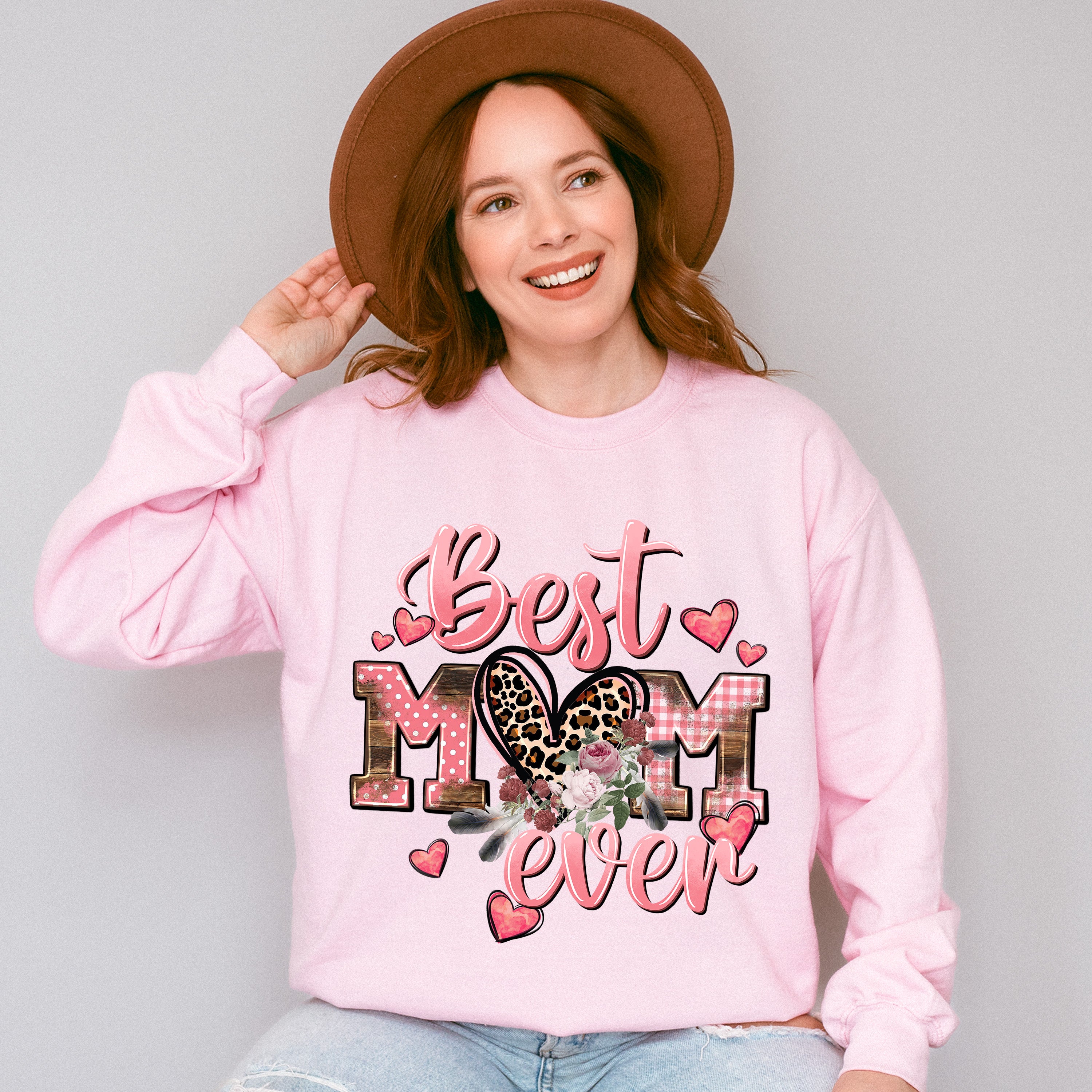 Best Mom Ever Mother's Day Unisex Crewneck T-Shirt Sweatshirt Hoodie