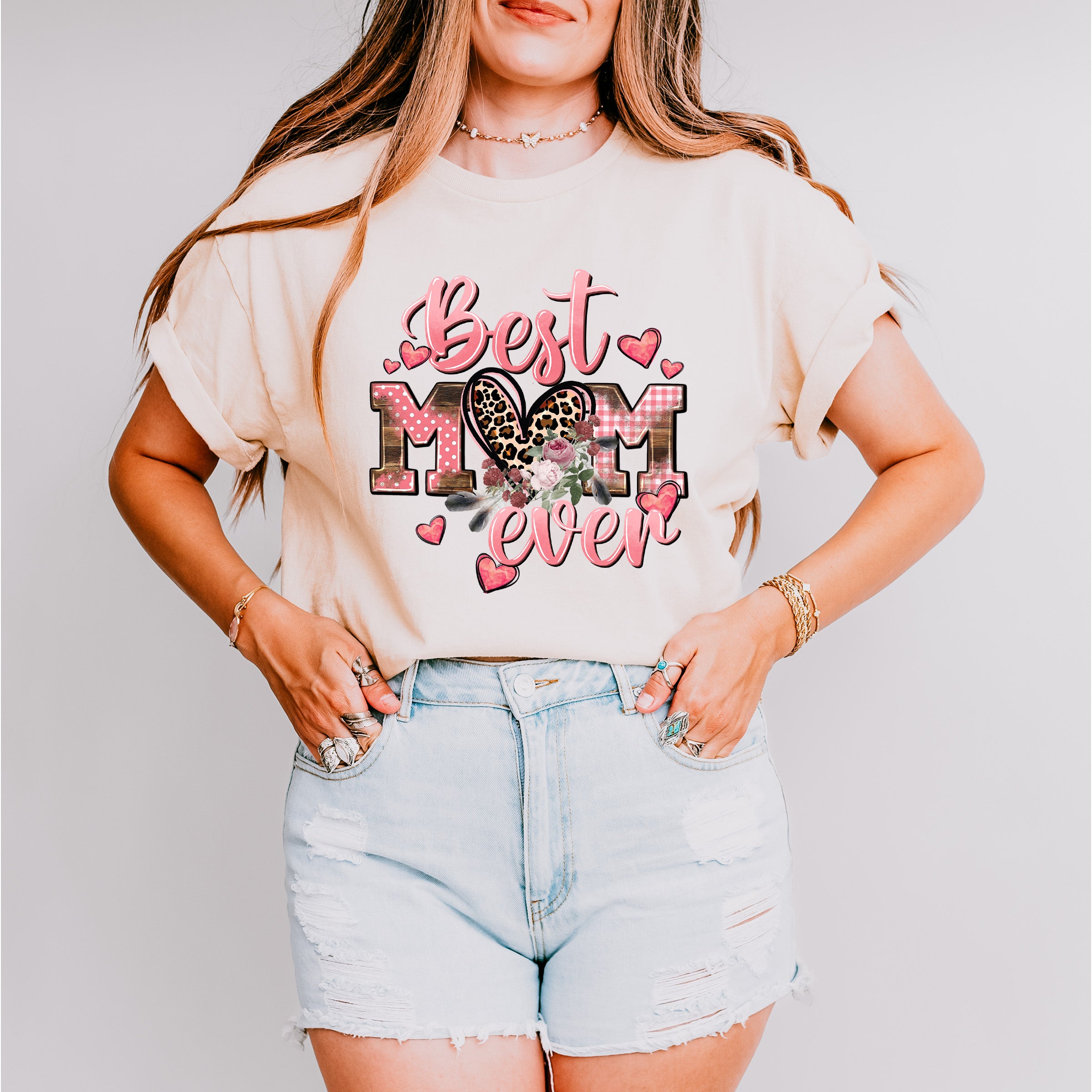 Best Mom Ever Mother's Day Unisex Crewneck T-Shirt Sweatshirt Hoodie
