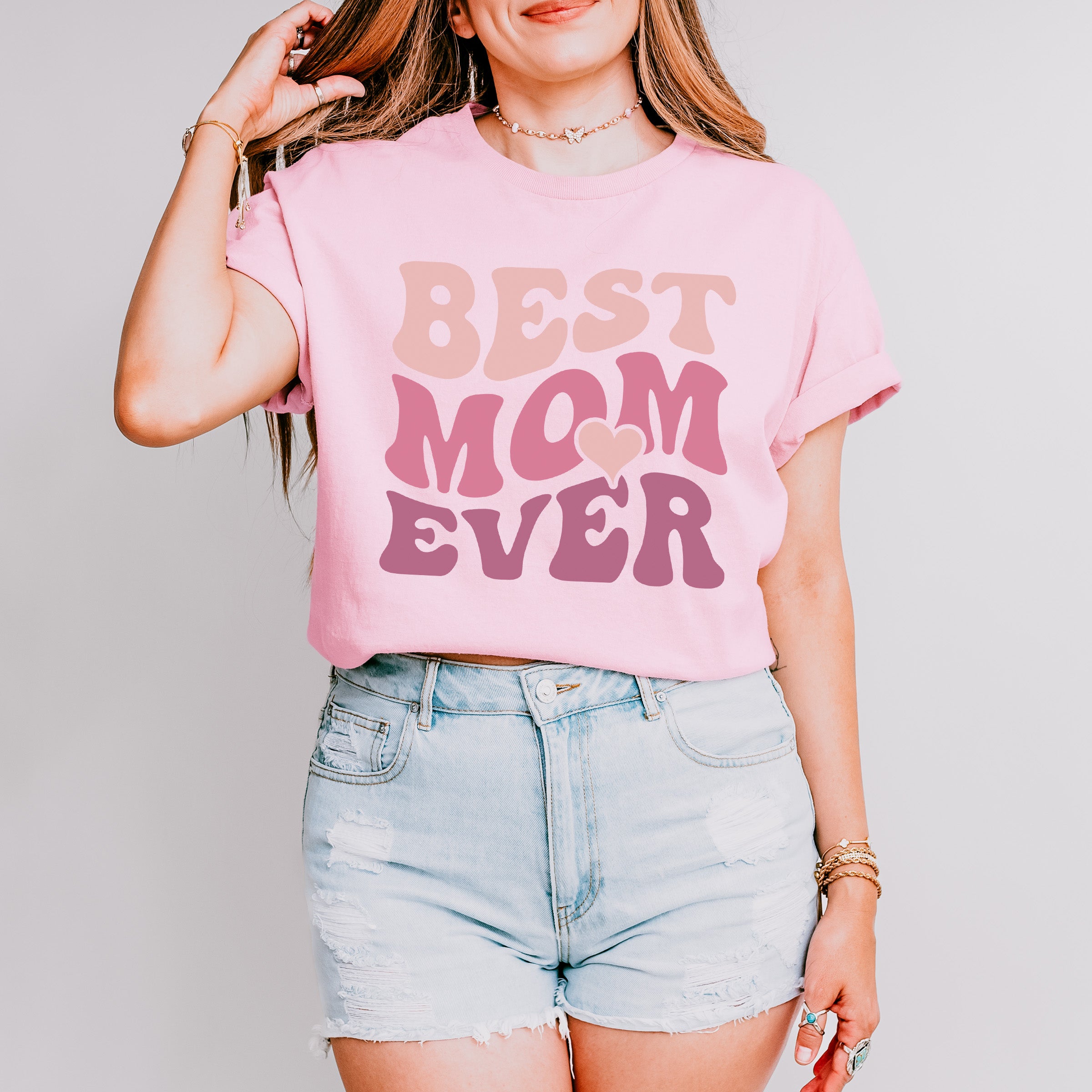 Best Mom Ever Mother's Day Unisex Crewneck T-Shirt Sweatshirt Hoodie