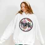 Circle Roses Mama Mother's Day Unisex Crewneck T-Shirt Sweatshirt Hoodie