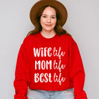 Best Life Mother's Day Unisex Crewneck T-Shirt Sweatshirt Hoodie