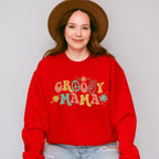 Groovy Mama Mother's Day Unisex Crewneck T-Shirt Sweatshirt Hoodie