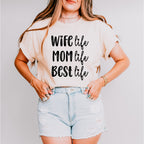 Best Life Mother's Day Unisex Crewneck T-Shirt Sweatshirt Hoodie