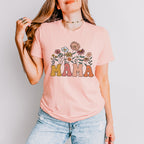 Mama Flowers Mother's Day Unisex Crewneck T-Shirt Sweatshirt Hoodie