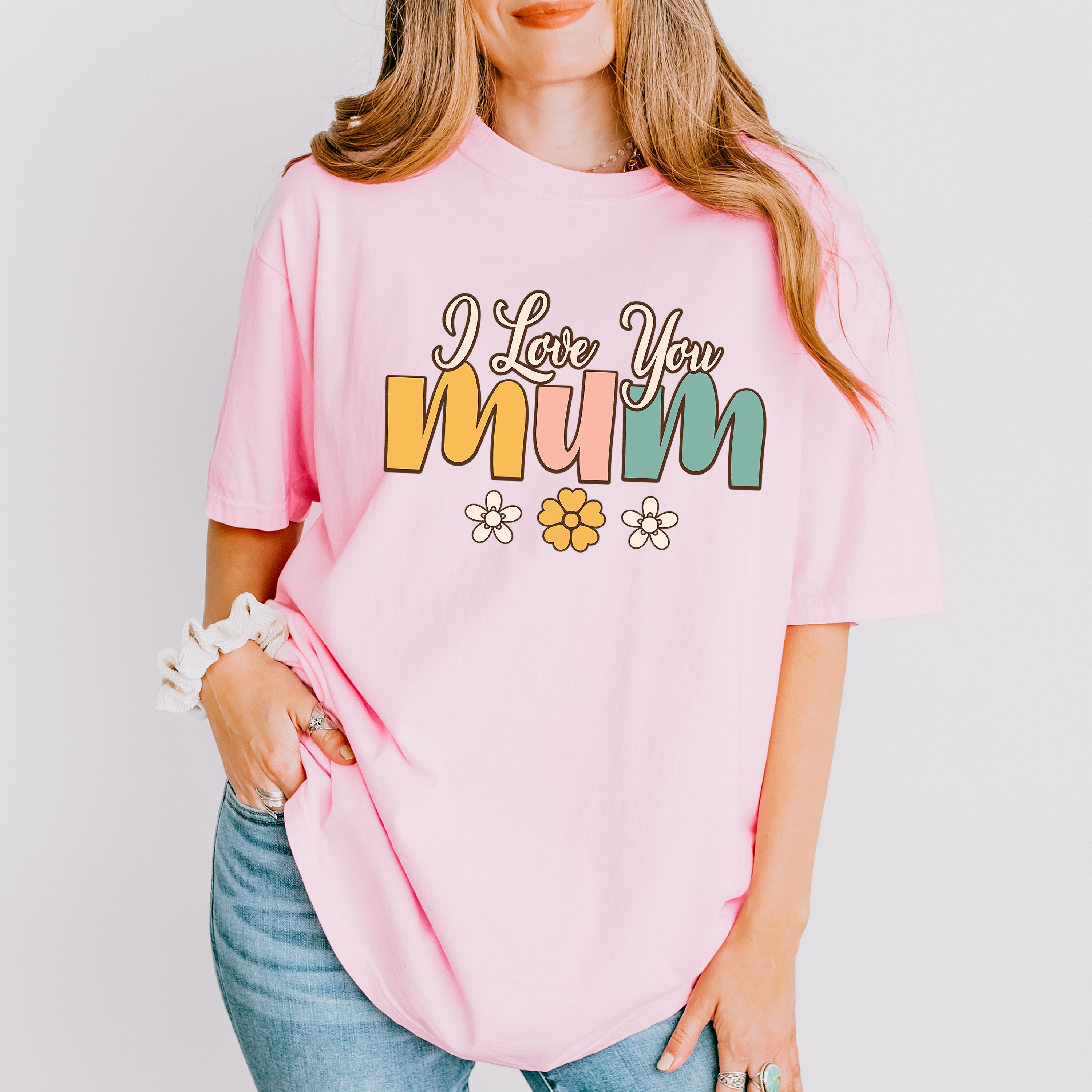 I Love You Mum Mother's Day Unisex Crewneck T-Shirt Sweatshirt Hoodie