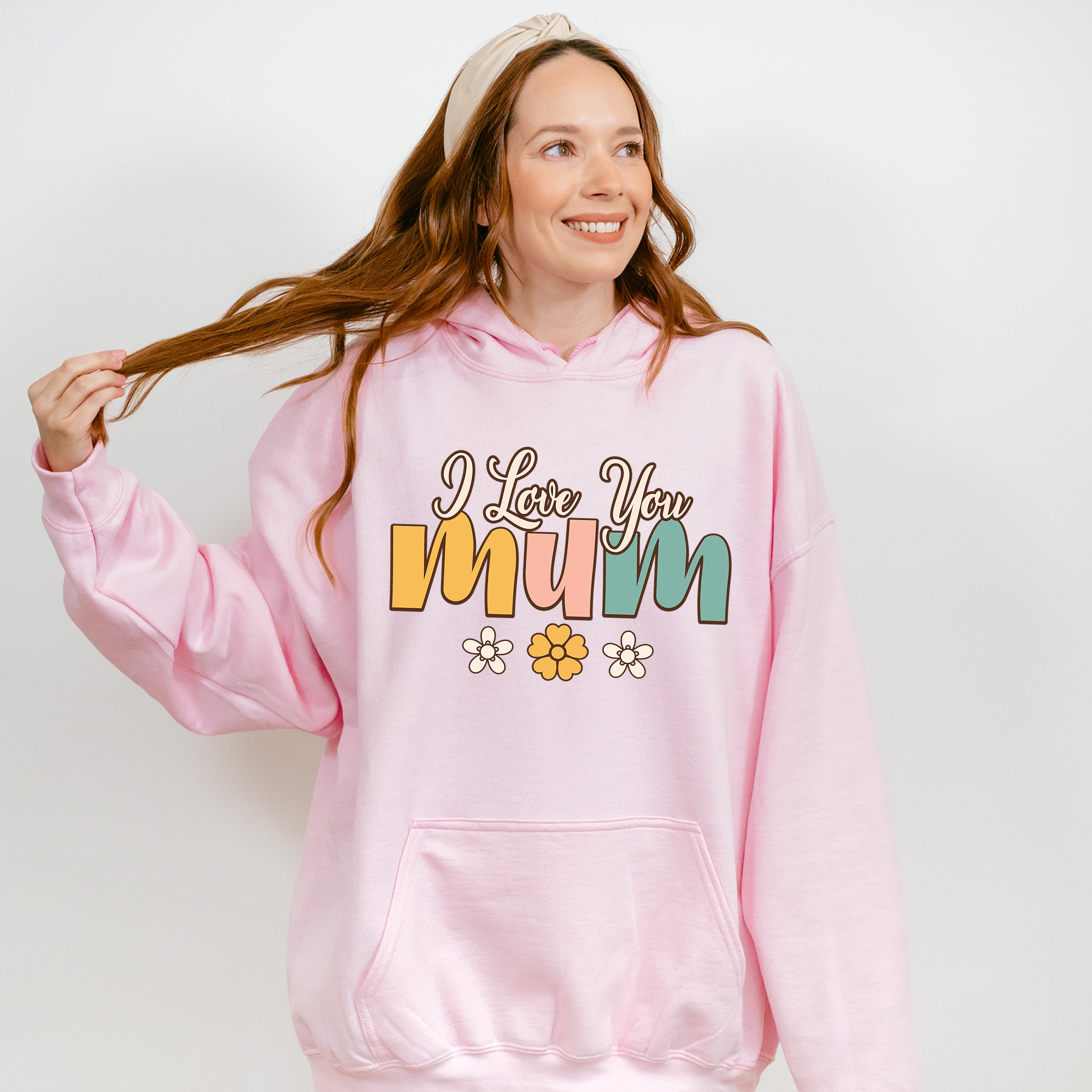 I Love You Mum Mother's Day Unisex Crewneck T-Shirt Sweatshirt Hoodie