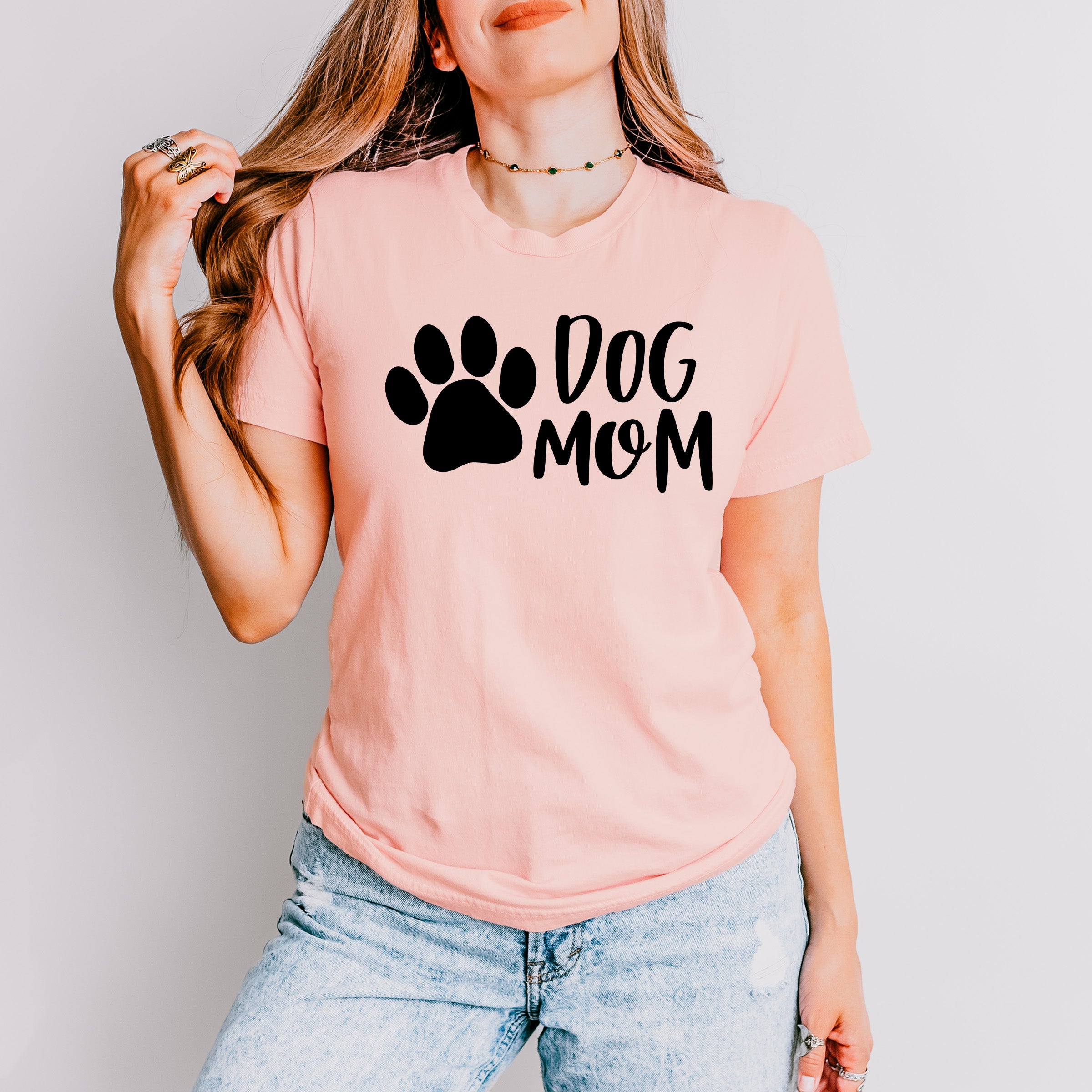 Dog Mom Mother's Day Unisex Crewneck T-Shirt Sweatshirt Hoodie