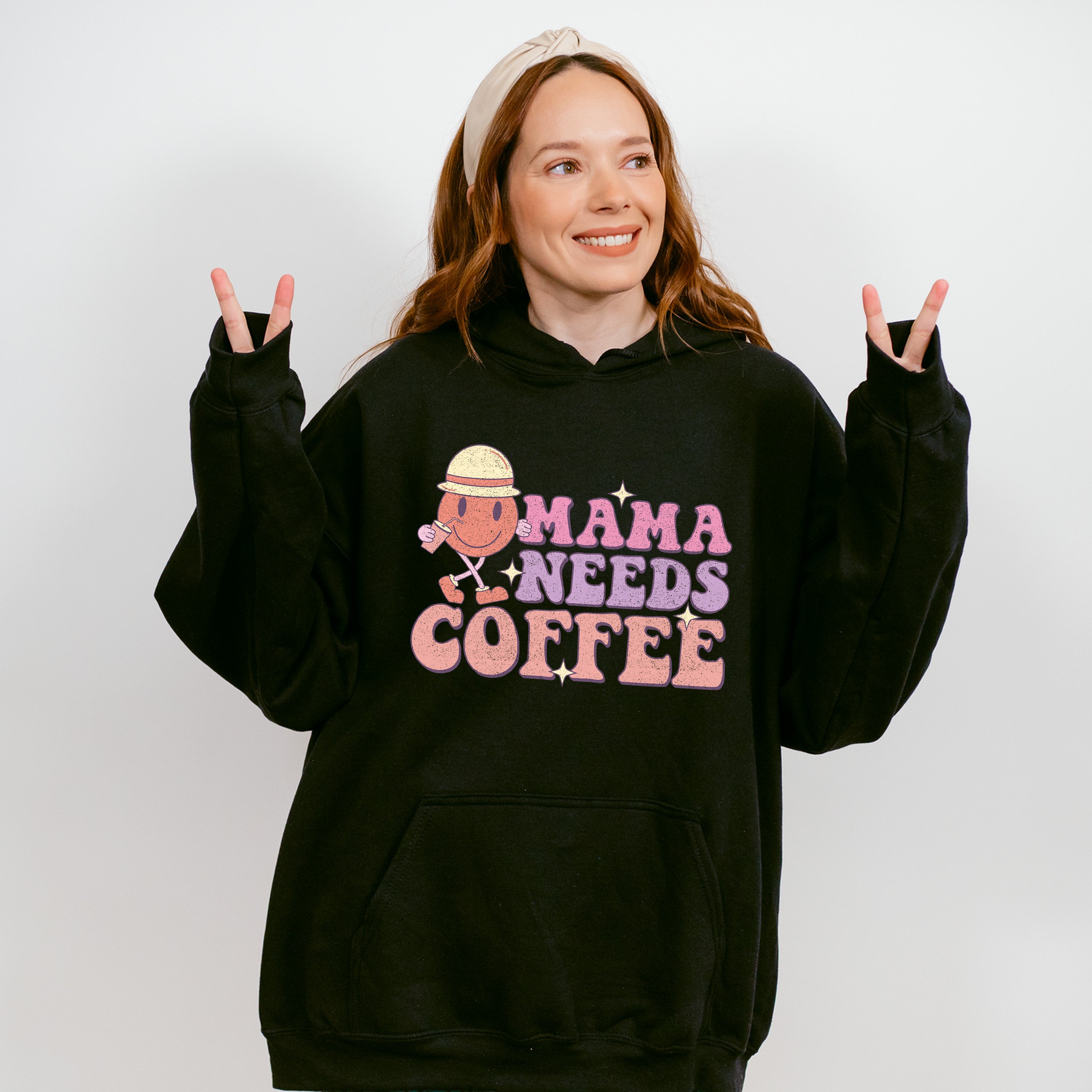 Mama Needs Coffee Mother's Day Unisex Crewneck T-Shirt Sweatshirt Hoodie