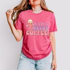 Mama Needs Coffee Mother's Day Unisex Crewneck T-Shirt Sweatshirt Hoodie